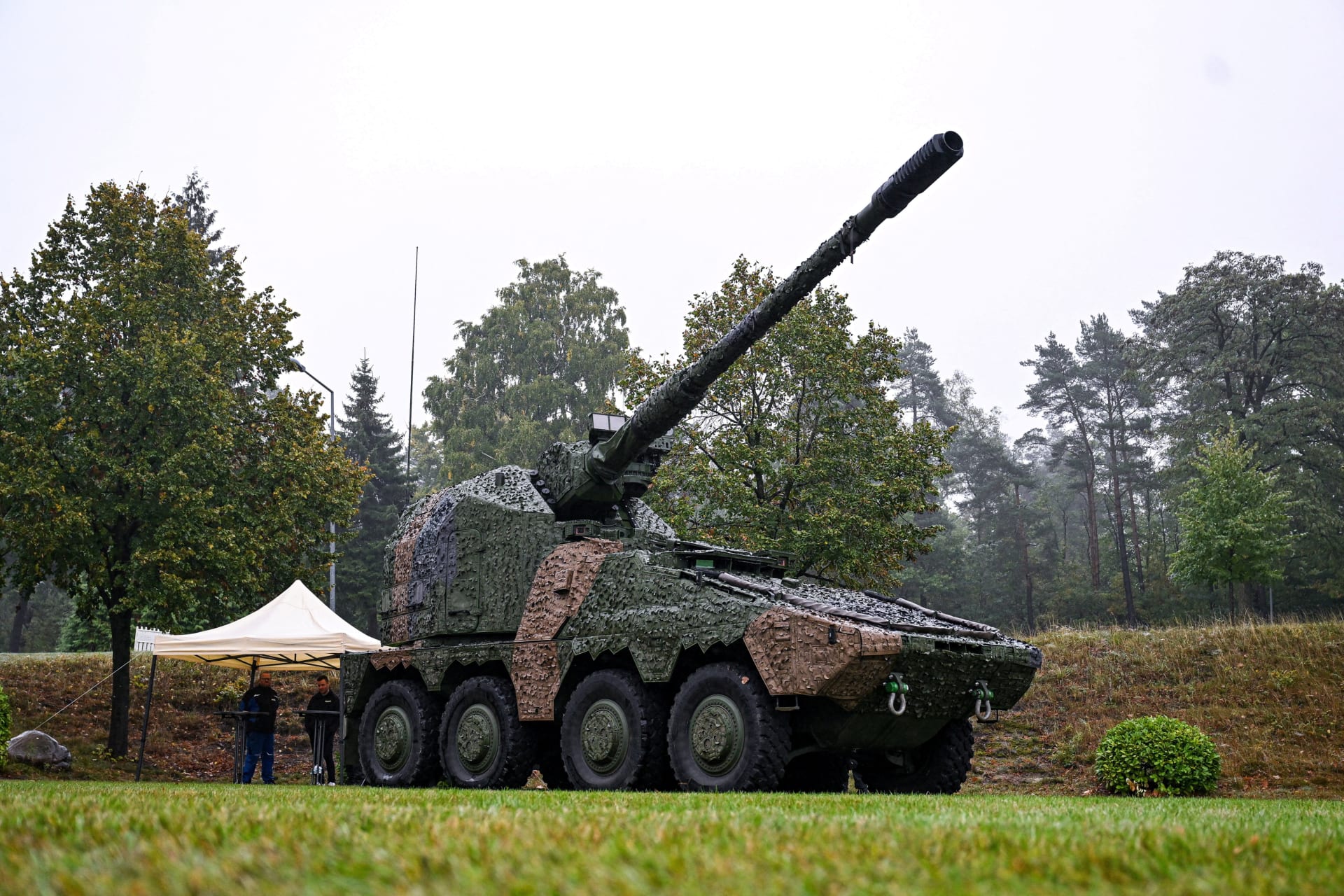 FILE PHOTO: German army Bundeswehr establishes Artillery Battalion 215 for the 21st Armored Brigade in Augustdorf