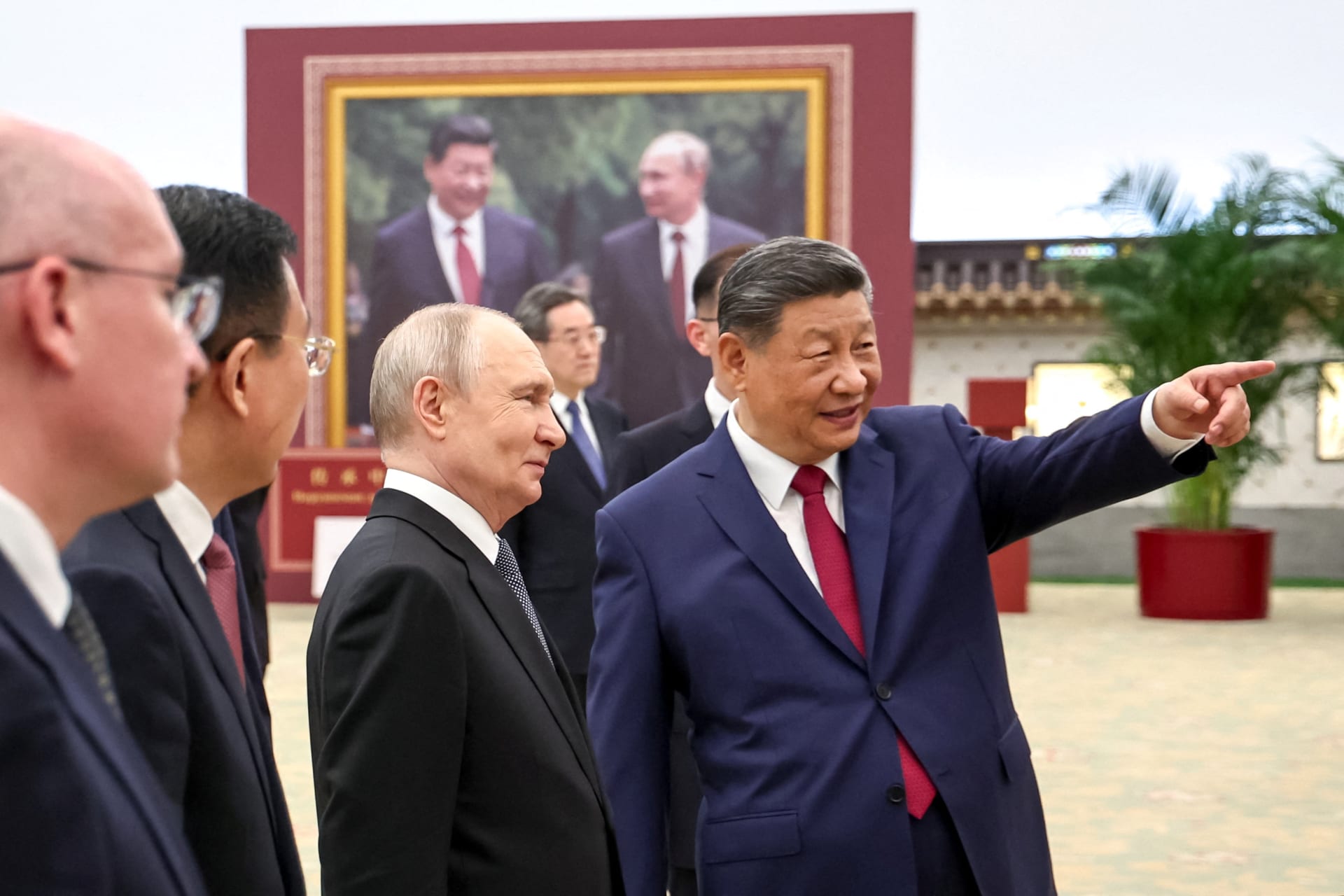 Russian President Vladimir Putin visits China