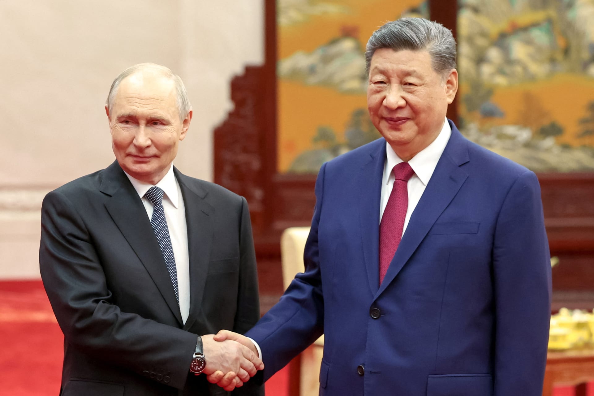 Russian President Vladimir Putin visits China