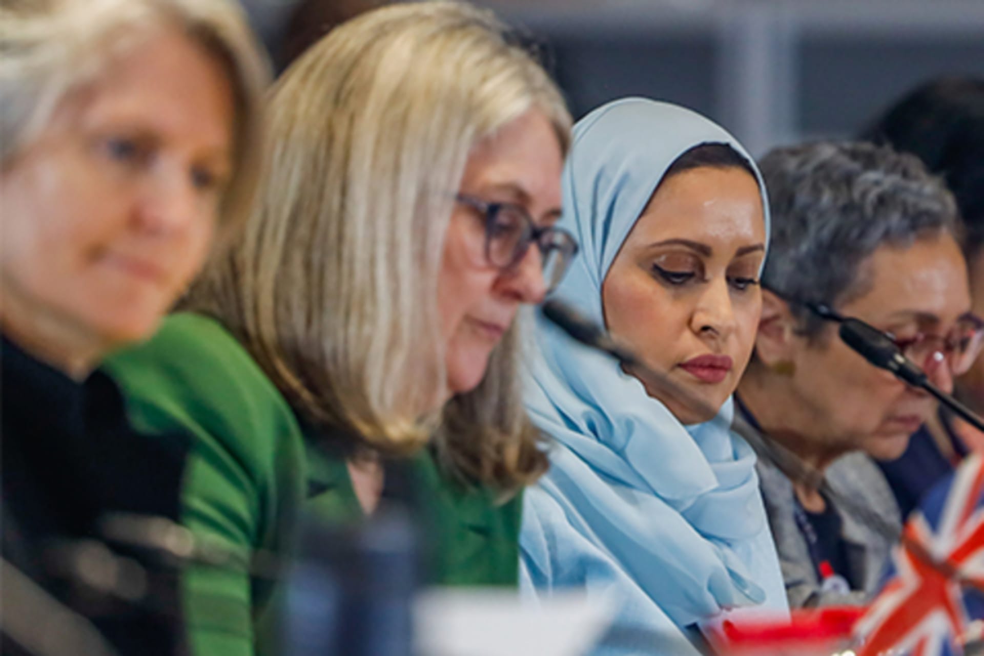 Attendees at the G20 4th Empowerment Of Women Working Group Technical And Ministerial Meetings on Day 5 at Radisson Blu on October 31, 2025 in Kempton Park, South Africa.