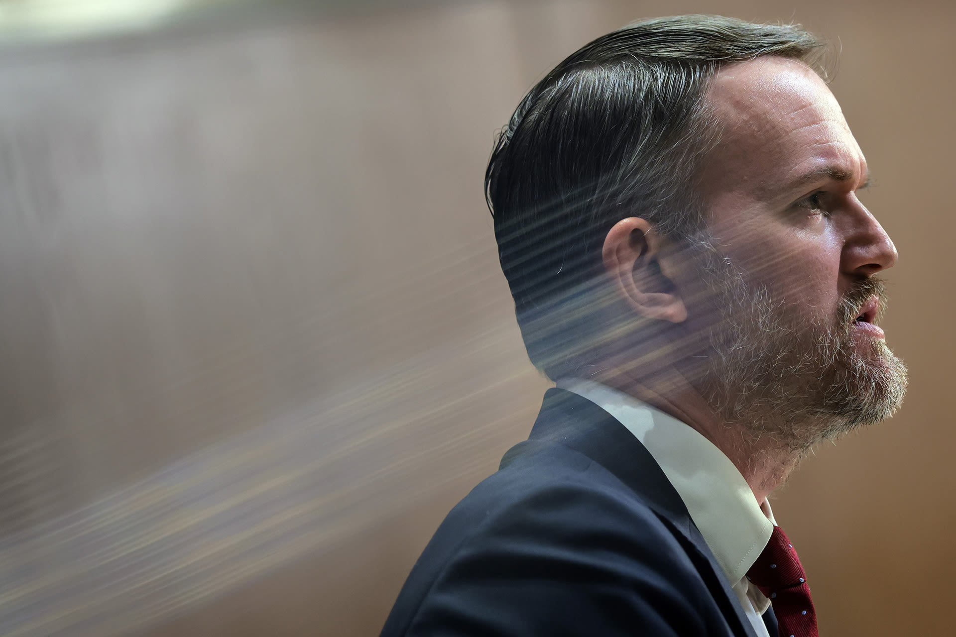 <p>U.S. Trade Representative Jamieson Greer testifies before the Senate Finance Committee on April 8, 2025, in Washington, DC. </p>

