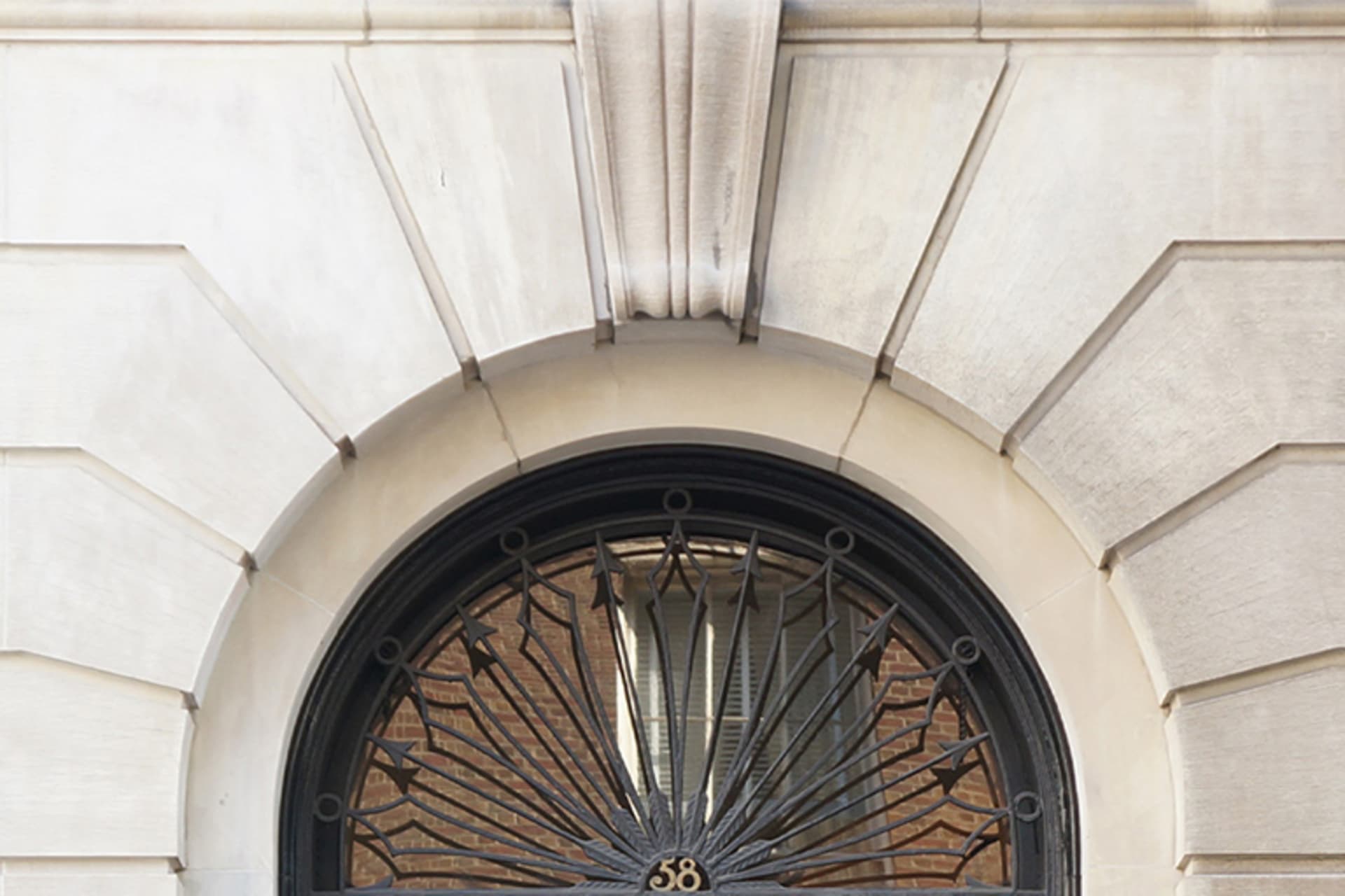The windows from The New York office of The Council on Foreign Relations.