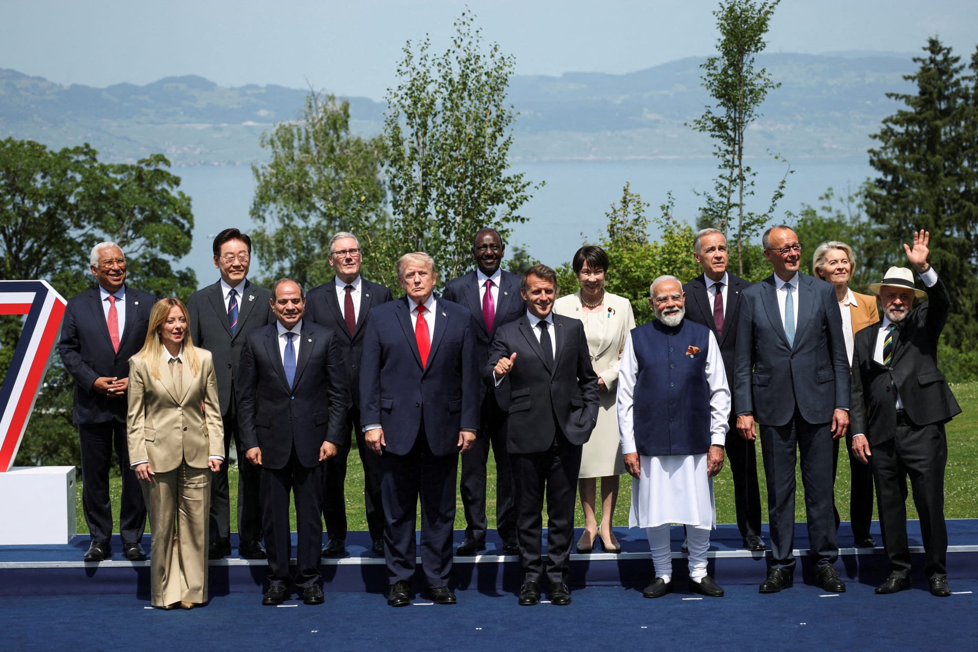 FILE PHOTO: G7 summit in Evian-les-Bains