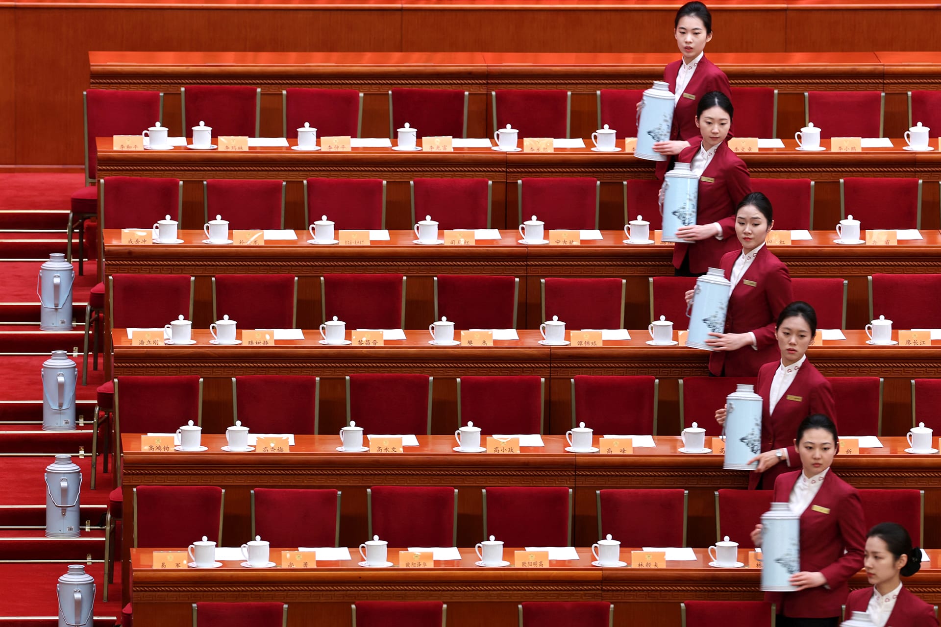Chinese People's Political Consultative Conference (CPPCC) closing session in Beijing
