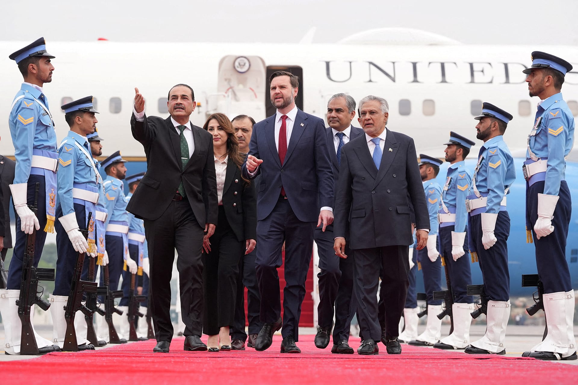 U.S. Vice President Vance visits Pakistan.
