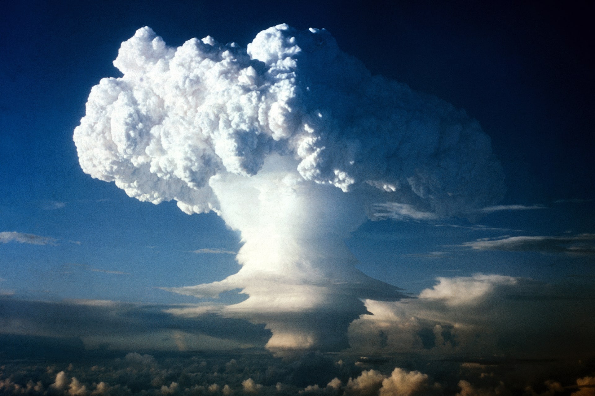 Mushroom Cloud from Nuclear Testing