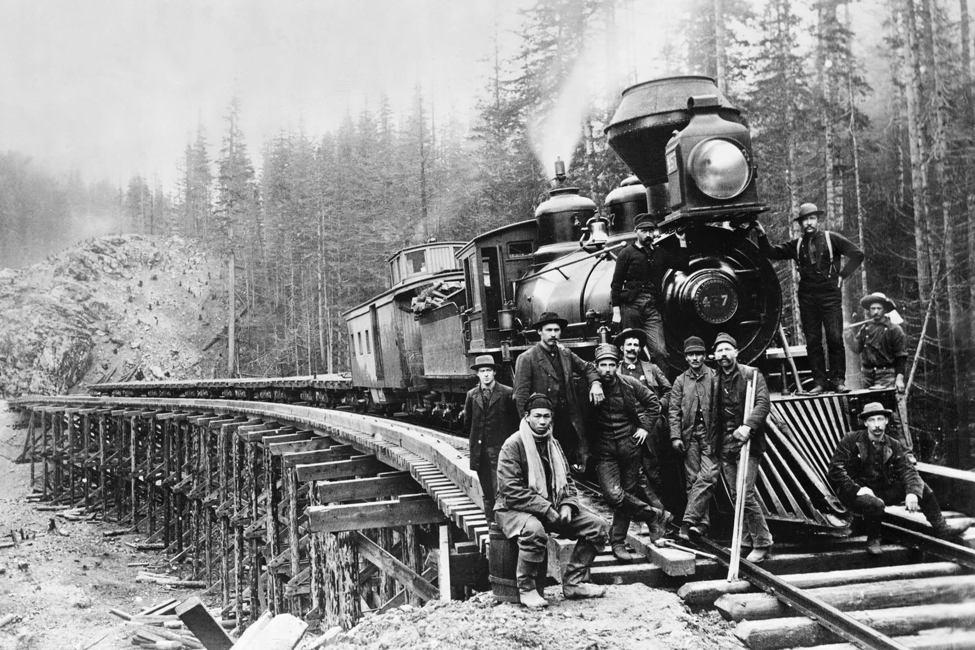 Railroad Construction Crew