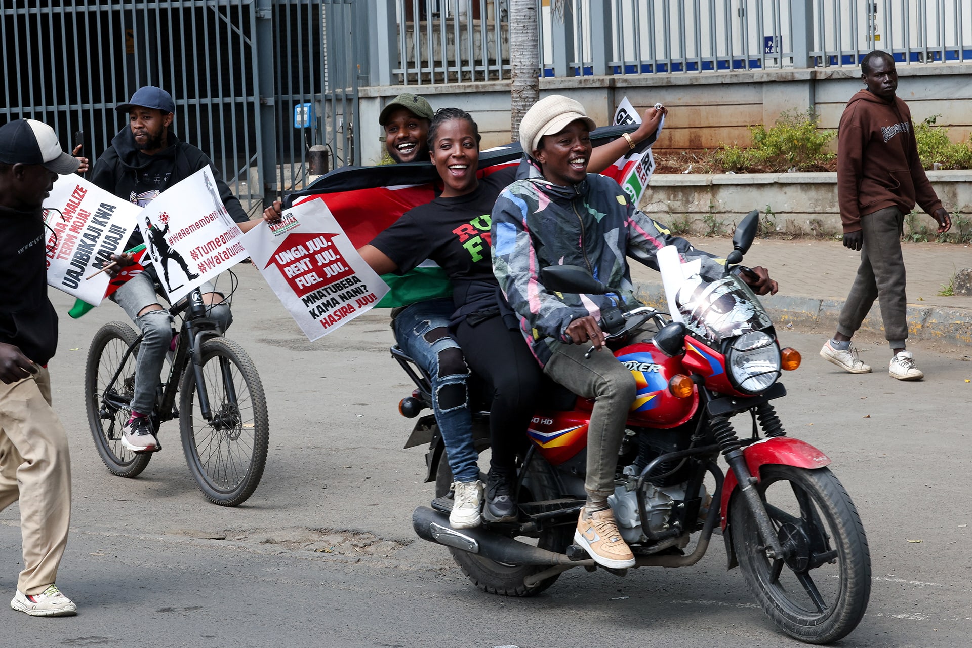 Demonstrations to mark the second anniversary of the deadly 2024 anti-government protests, in Nairobi