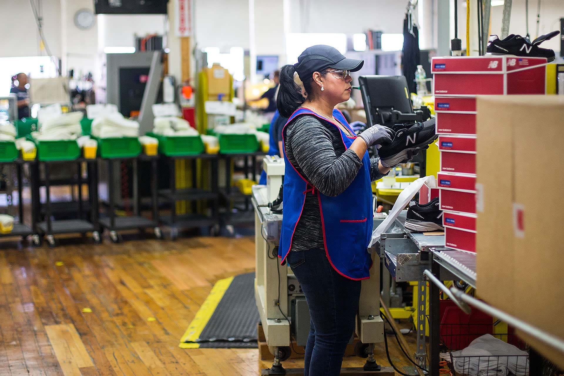 Paul Ryan Visits New Balance shoe factory In Massachusetts, Talks Tax Reform