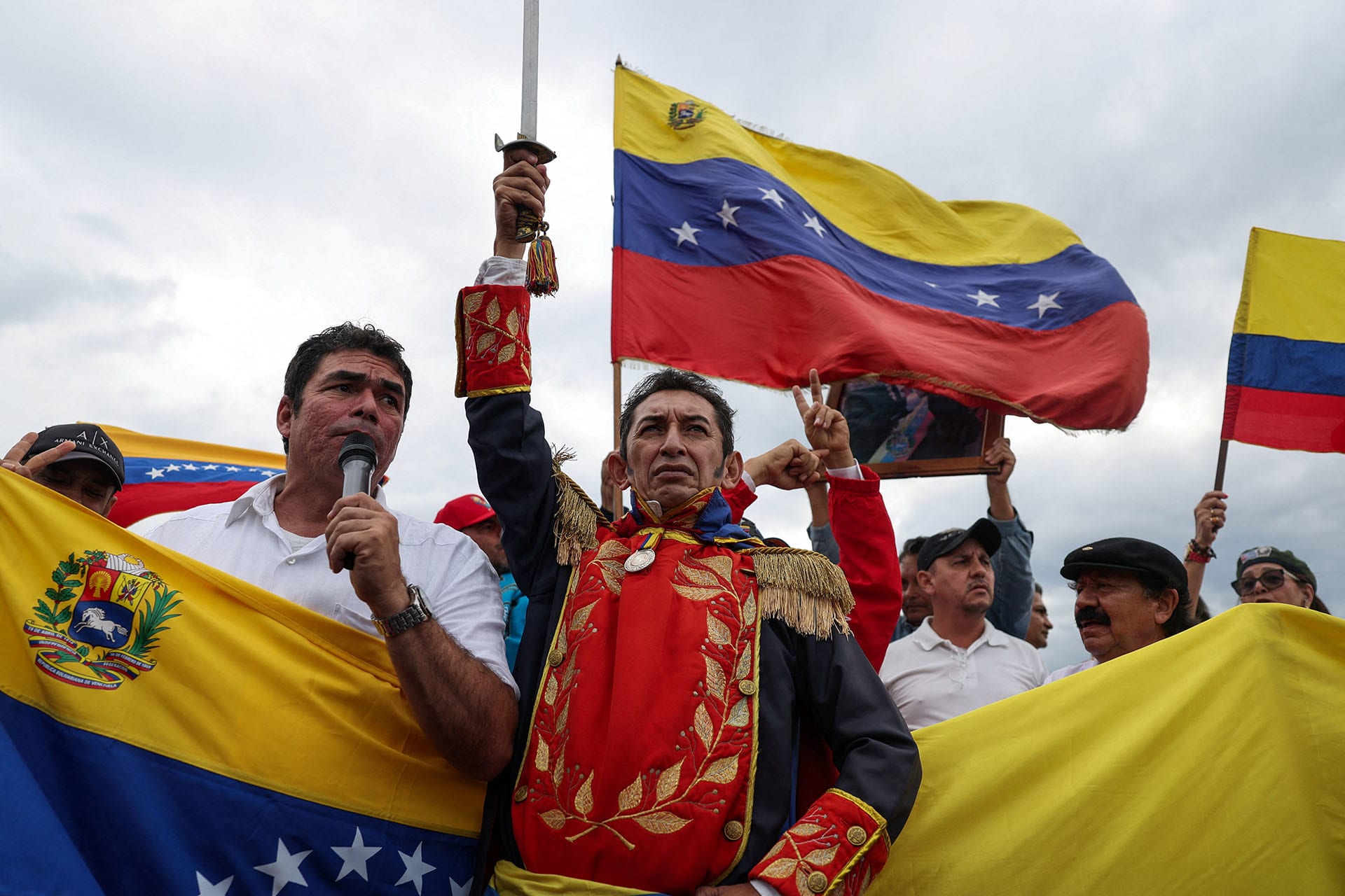 Rally to defend national sovereignty, in Cucuta