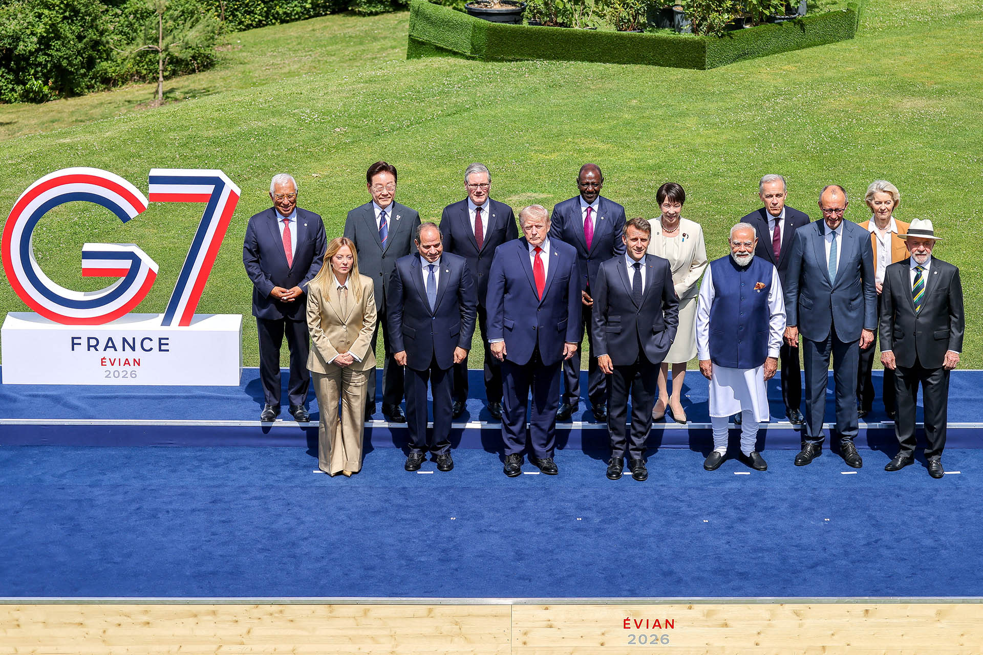 G7 summit in Evian-les-Bains