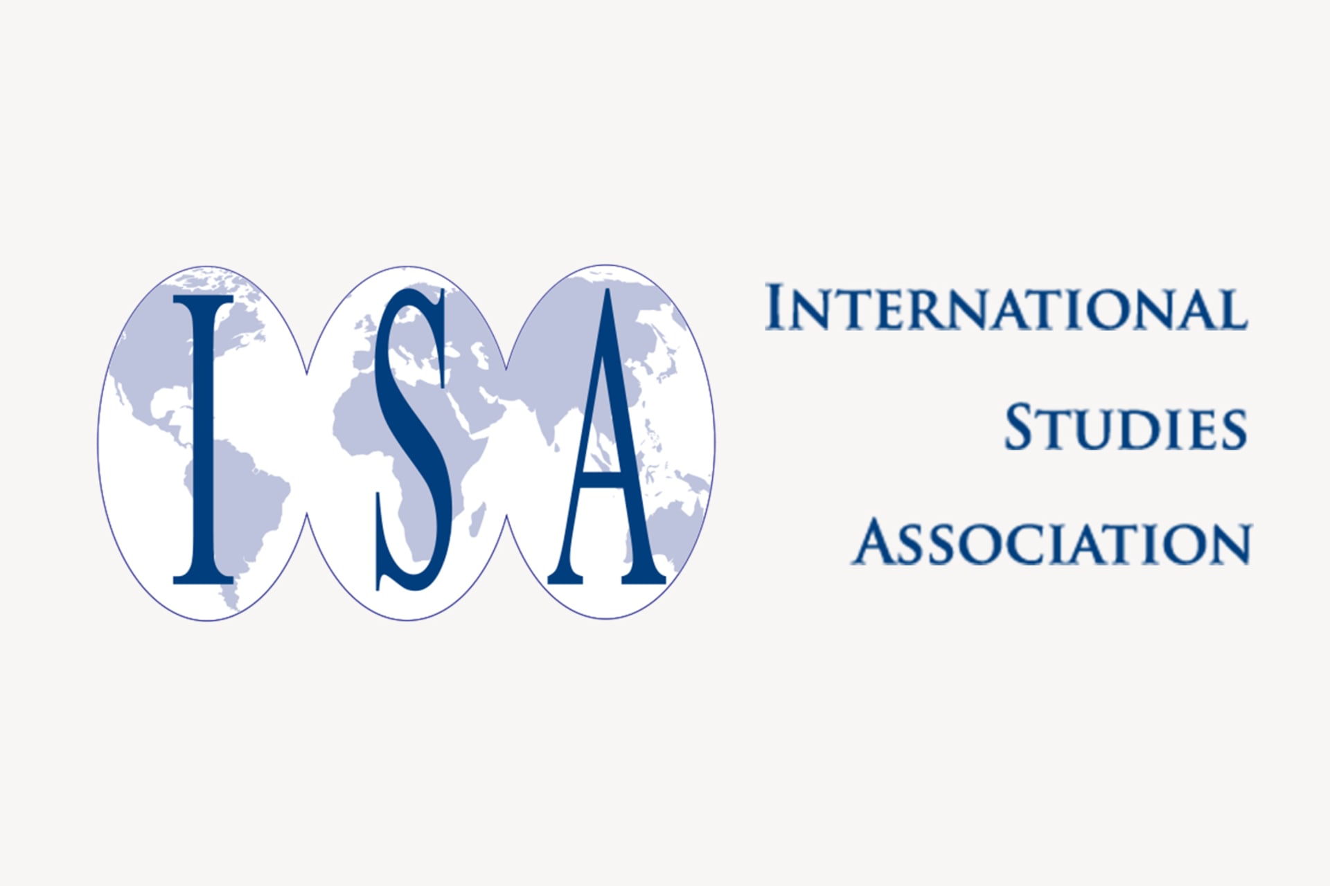 The logo for the International Studies Association.