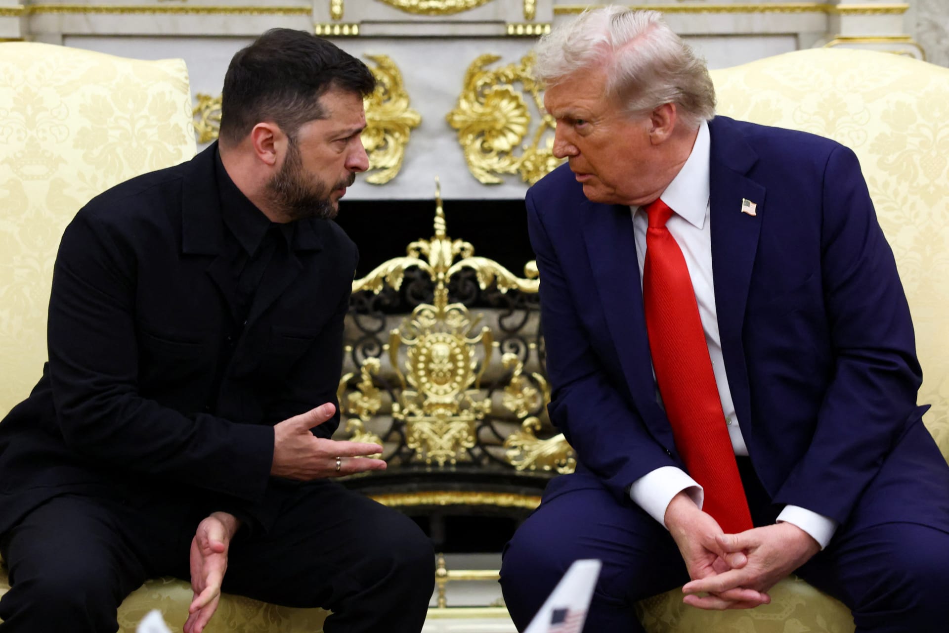 U.S. President Trump meets with Ukrainian President Zelenskiy and European leaders, in Washington, D.C.