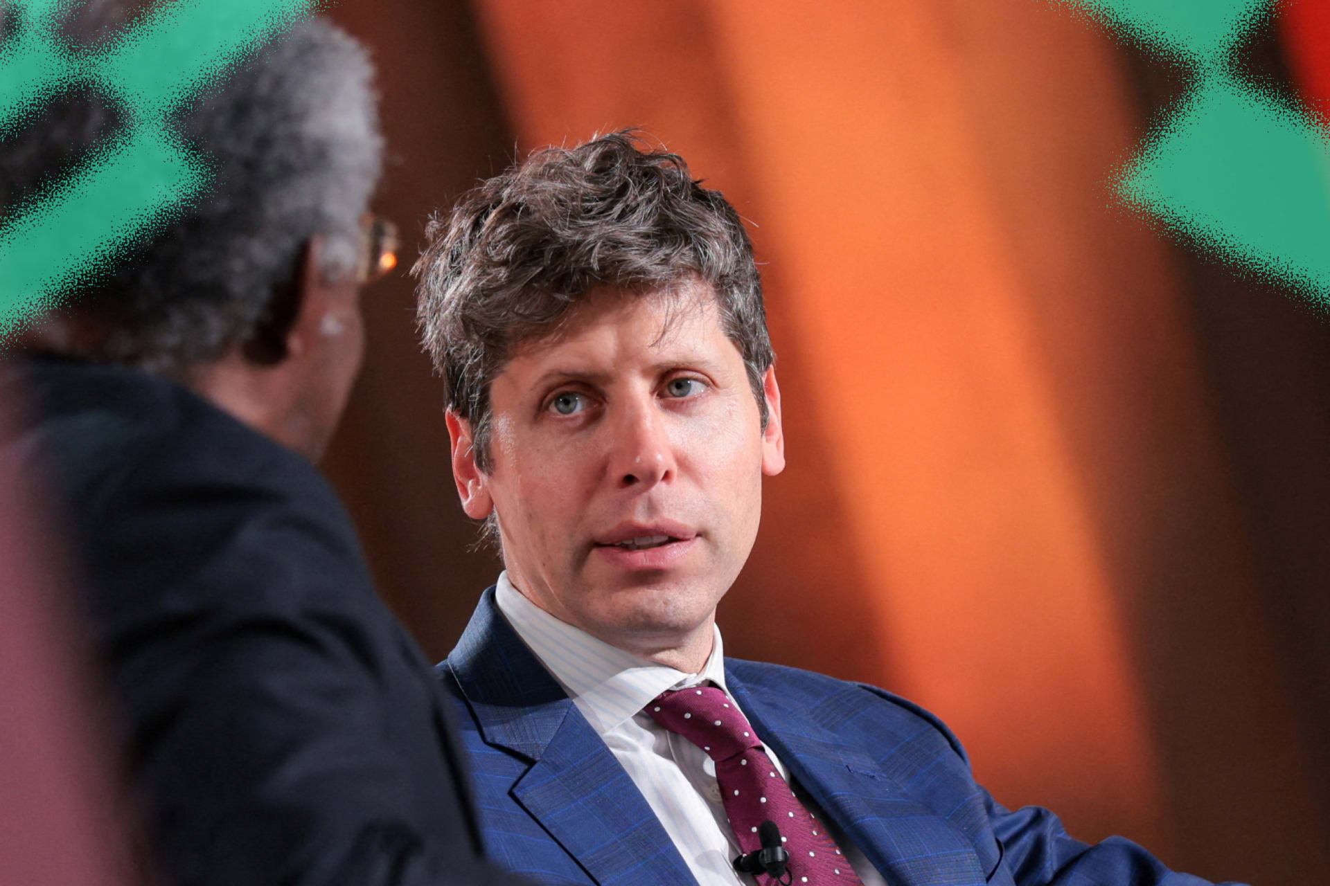 CEO of OpenAI, Sam Altman speaks during the 2026 Infrastructure Summit in Washington, D.C., on March 11, 2026.