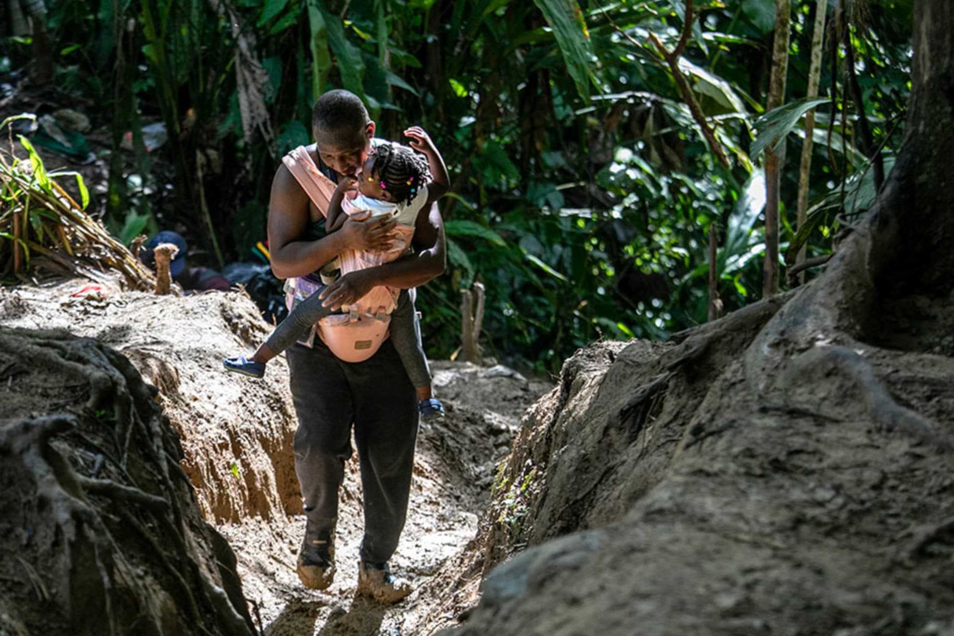 Mostly Haitian Migrants Cross Treacherous Darien Gap En Route To U.S. Border