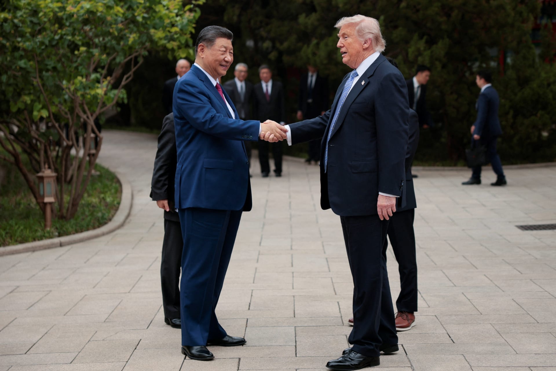 U.S. President Trump visits China