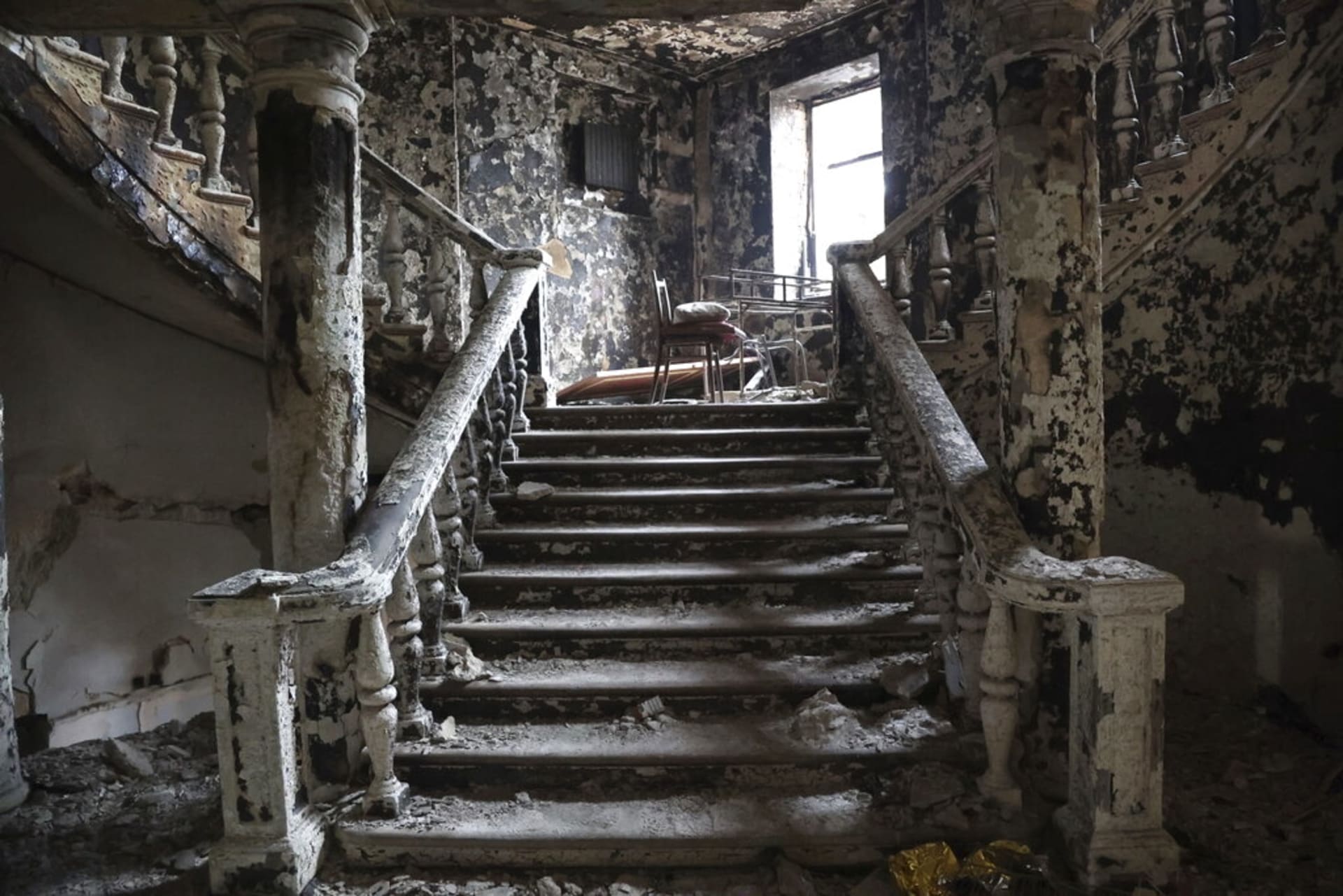 Ukraine Russia Mariupol Theater