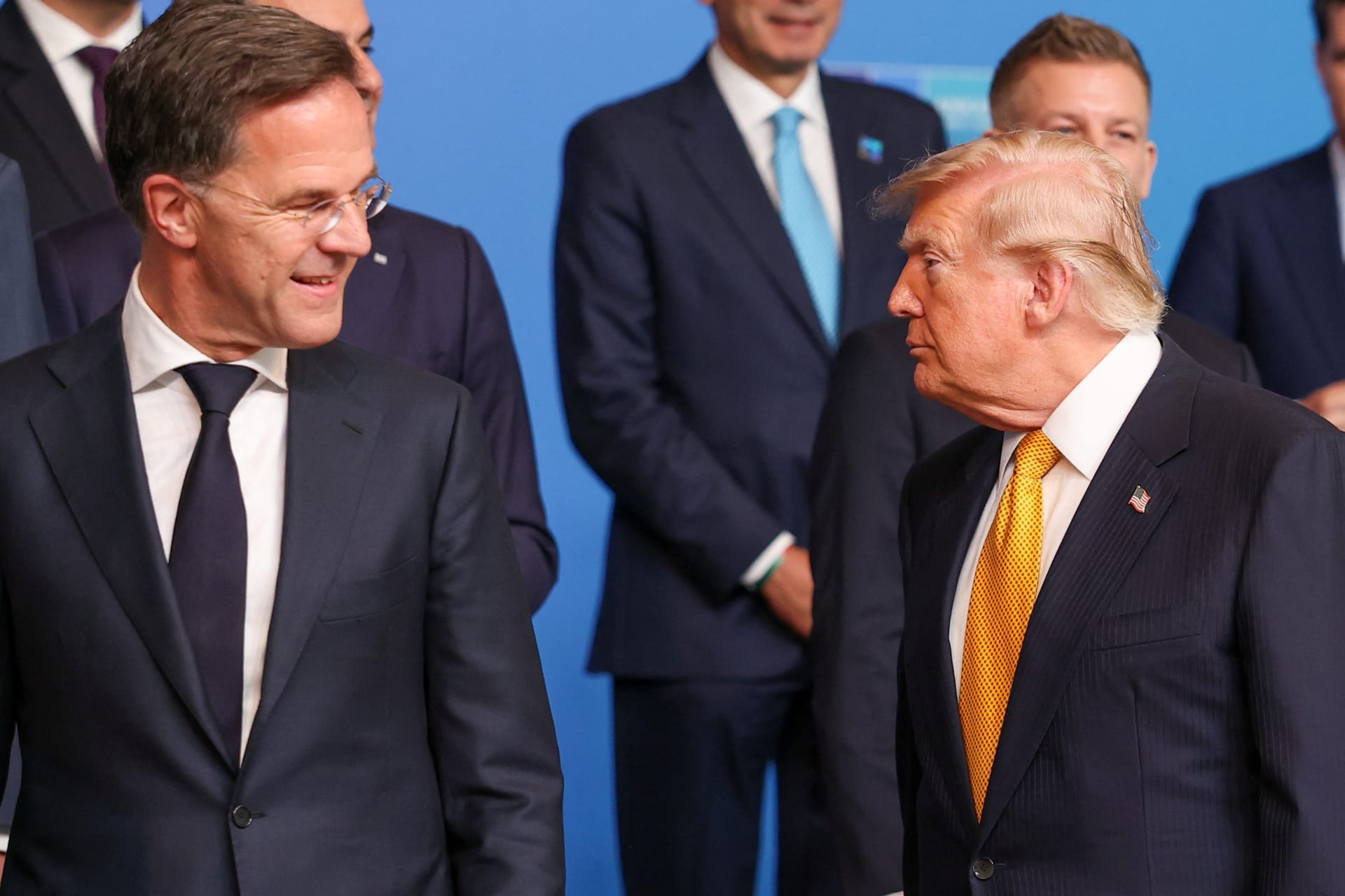 <p>NATO Secretary-General Mark Rutte and U.S. President Donald Trump attend a NATO leaders’ summit in Ankara, Turkey.</p>
