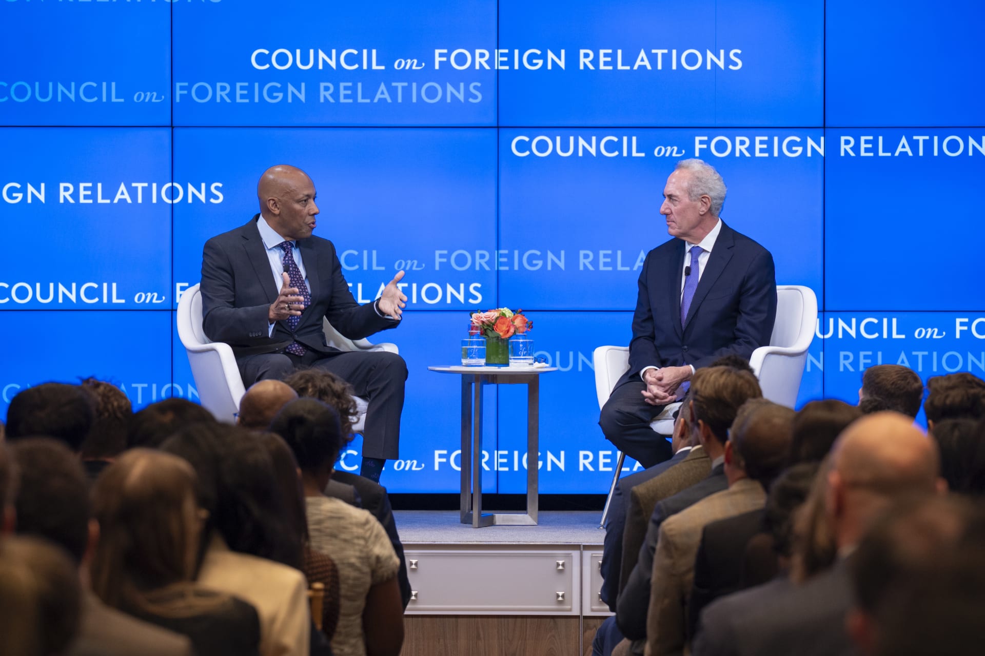 <p>At the 2025 Term Member Conference, former Chairman of the Joint Chiefs of Staff General Charles Q. Brown Jr. discusses the most pressing geopolitical challenges and reflects on the lessons learned throughout his career with CFR President Michael Froman.</p>
