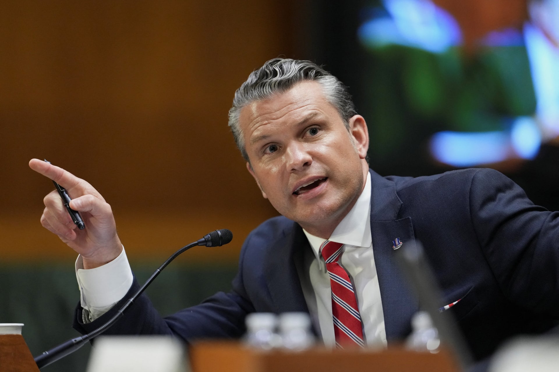 Senate Appropriations Committee hearing on U.S. President Donald Trump's supplemental funding request for the DoD, in Washington