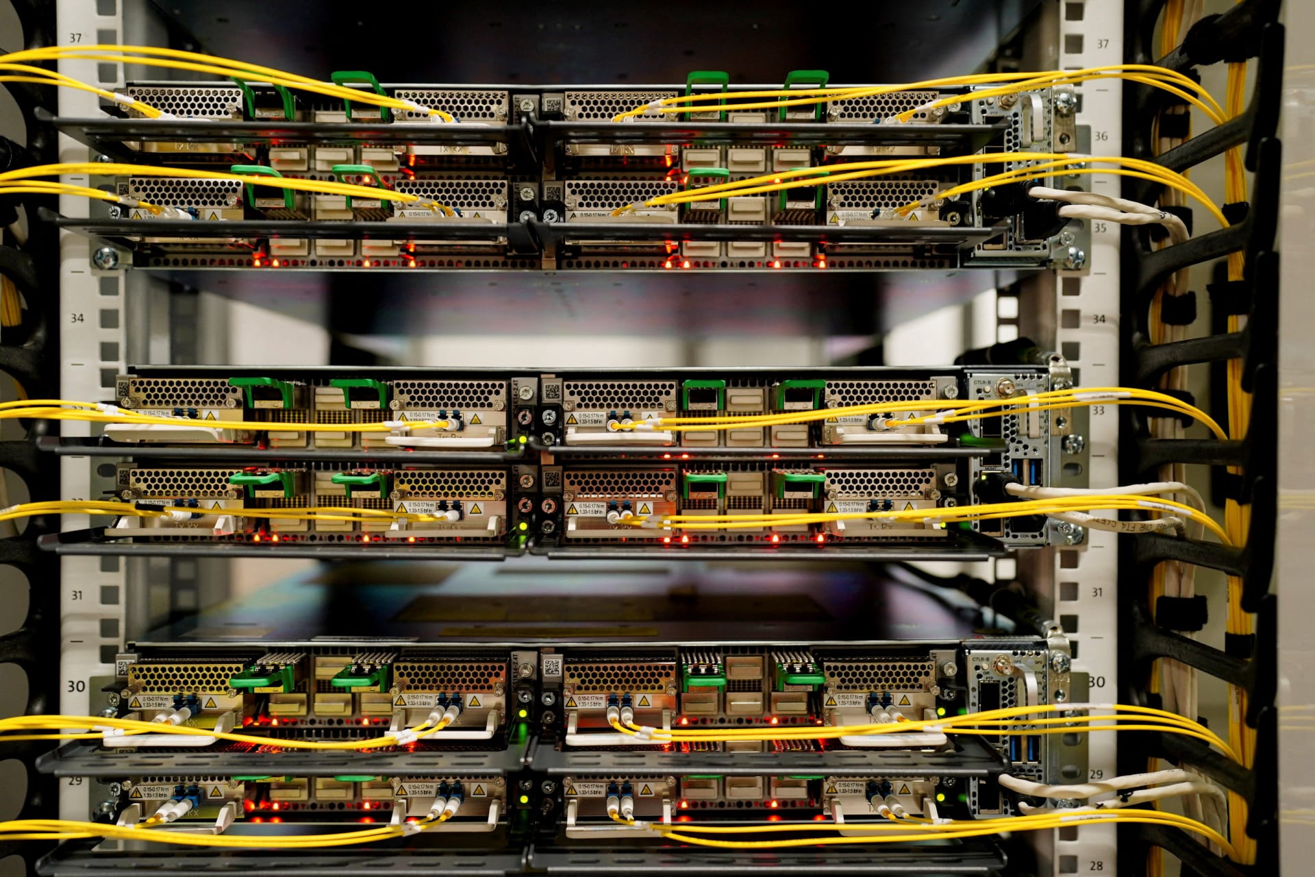 <p>Inside the Microsoft data center campus in Mount Pleasant, Wisconsin, September 18, 2025.</p>
