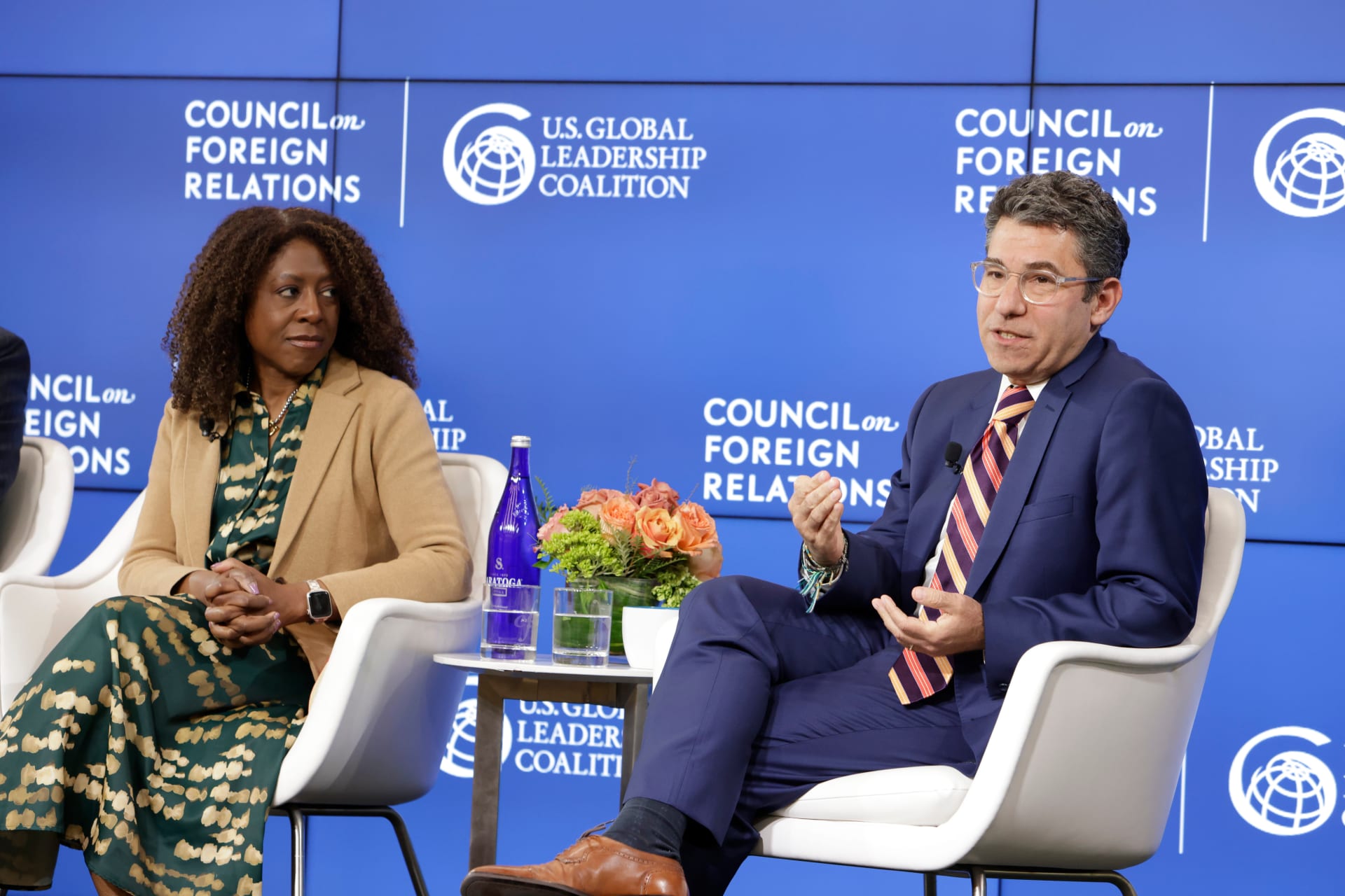 <p>At the inaugural Mayors Foreign Policy Summit, Mercy Corps CEO Tjada D’Oyen McKenna and CFR Eni Enrico Mattei Senior Fellow for Middle East and Africa Studies Steven A. Cook discuss conflict in the Middle East.</p>