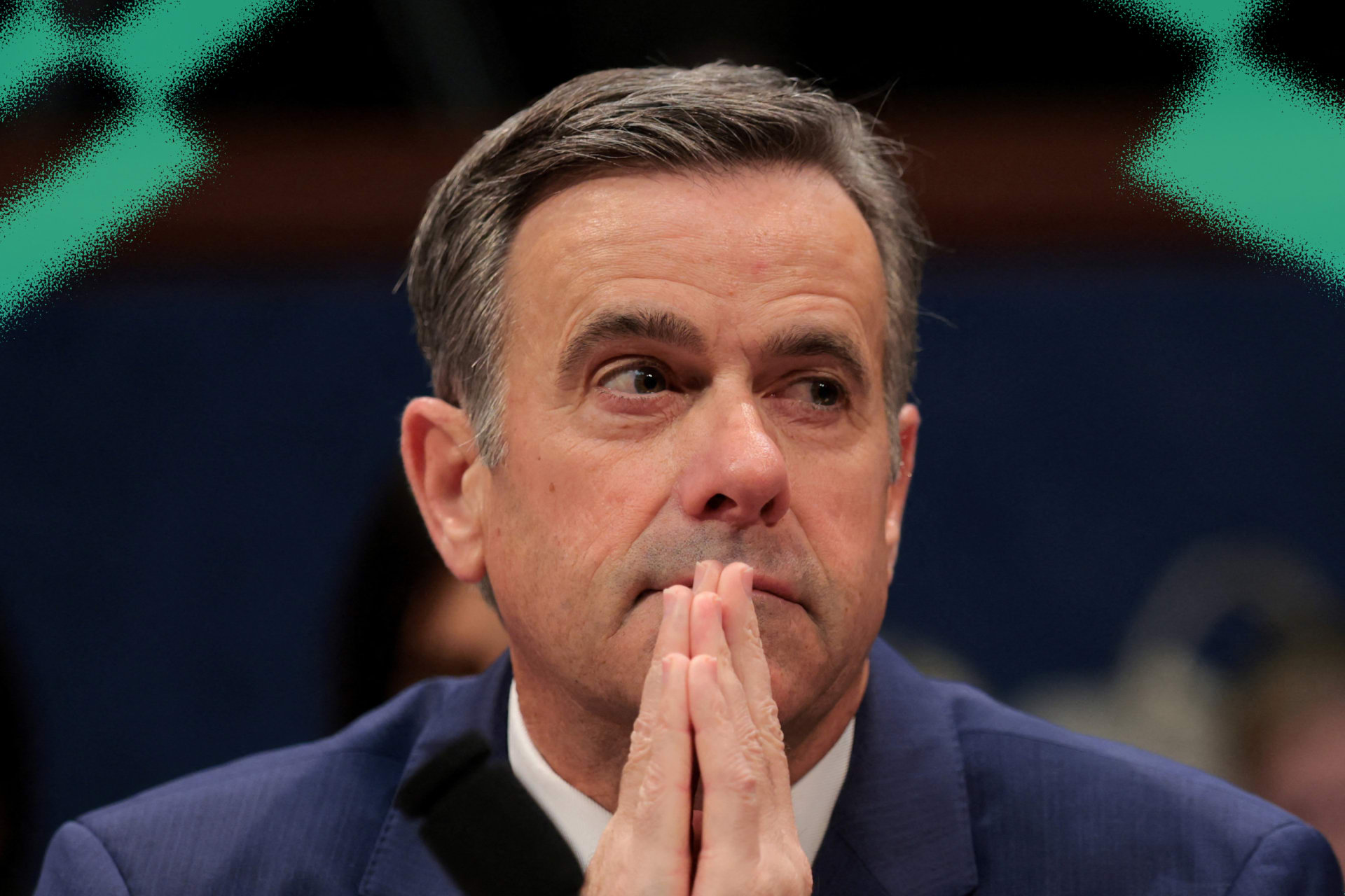 CIA Director John Ratcliffe at a U.S. House Intelligence Committee hearing on worldwide threats, in Washington, DC, on March 19, 2026.