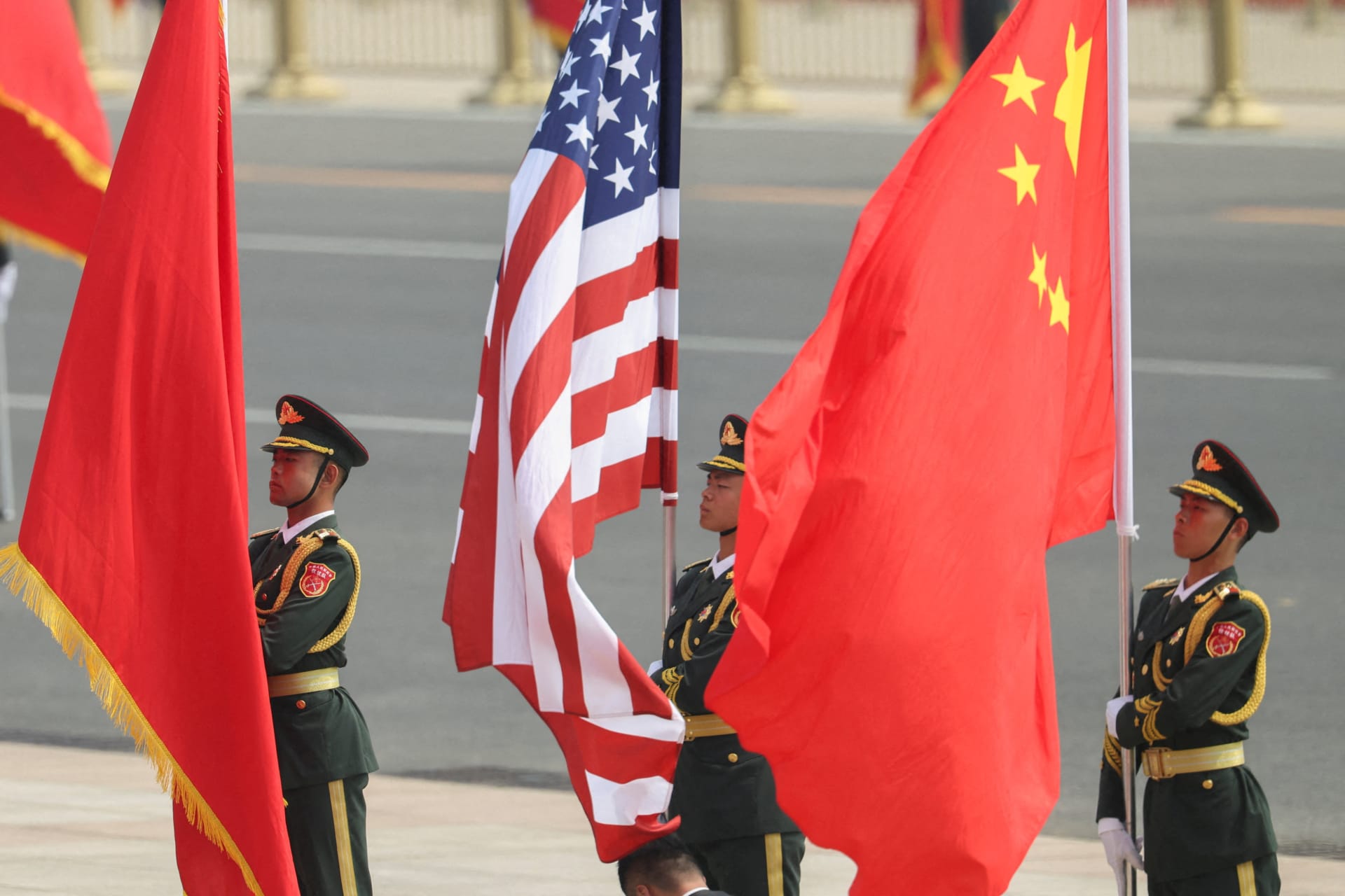 U.S. President Trump visits China