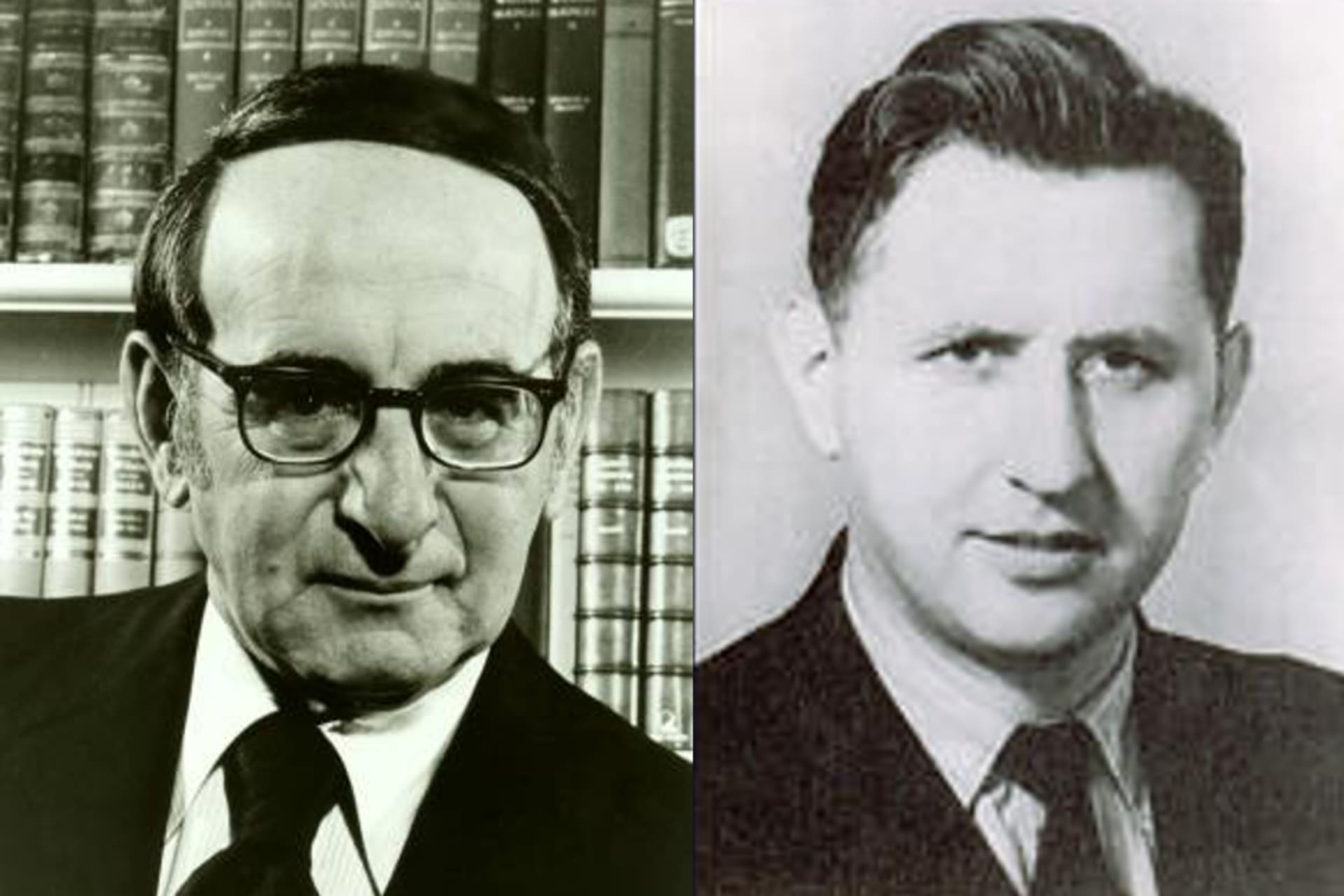 <p>John Scali and Aleksandr Feklisov, a Soviet intelligence operative living in Washington, DC, under the name Alexander Fomin.</p>