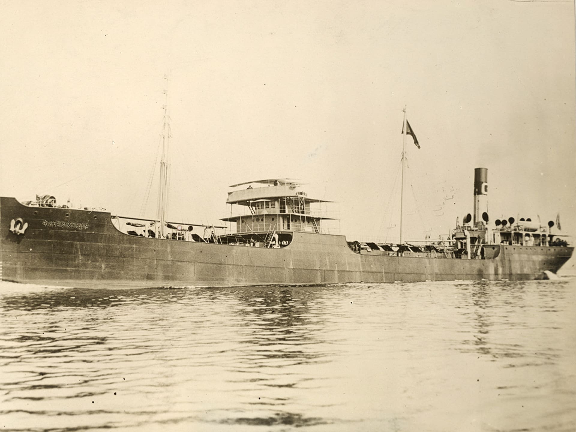 A U.S. oil tanker, the Gulflight, is torpedoed and sunk by German forces in May 1915 before it could complete its delivery of fifty thousand barrels of oil to France. 
