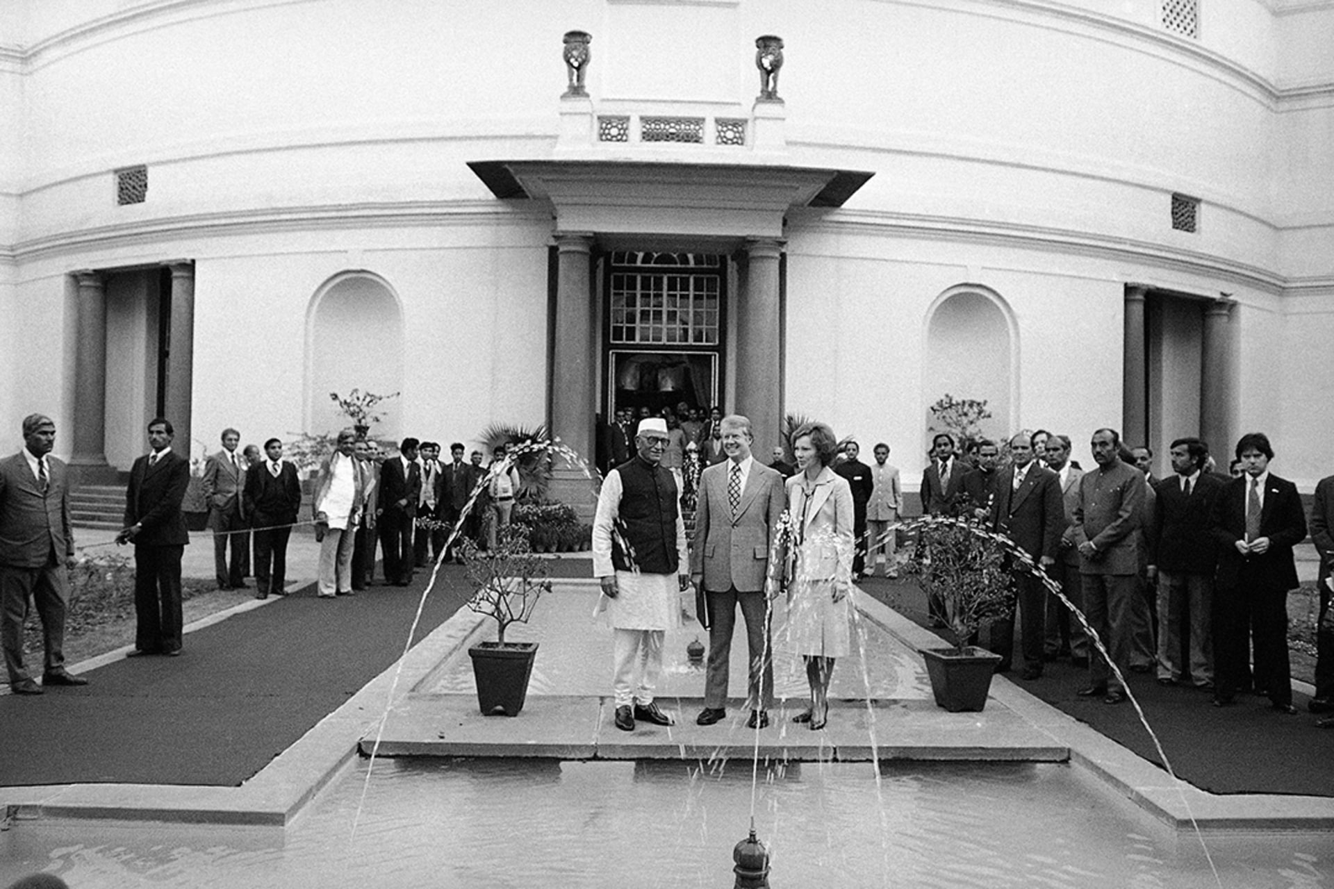 President Jimmy Carter at the Indian Parliament in New Delhi. Charles Harrity/AP Photo