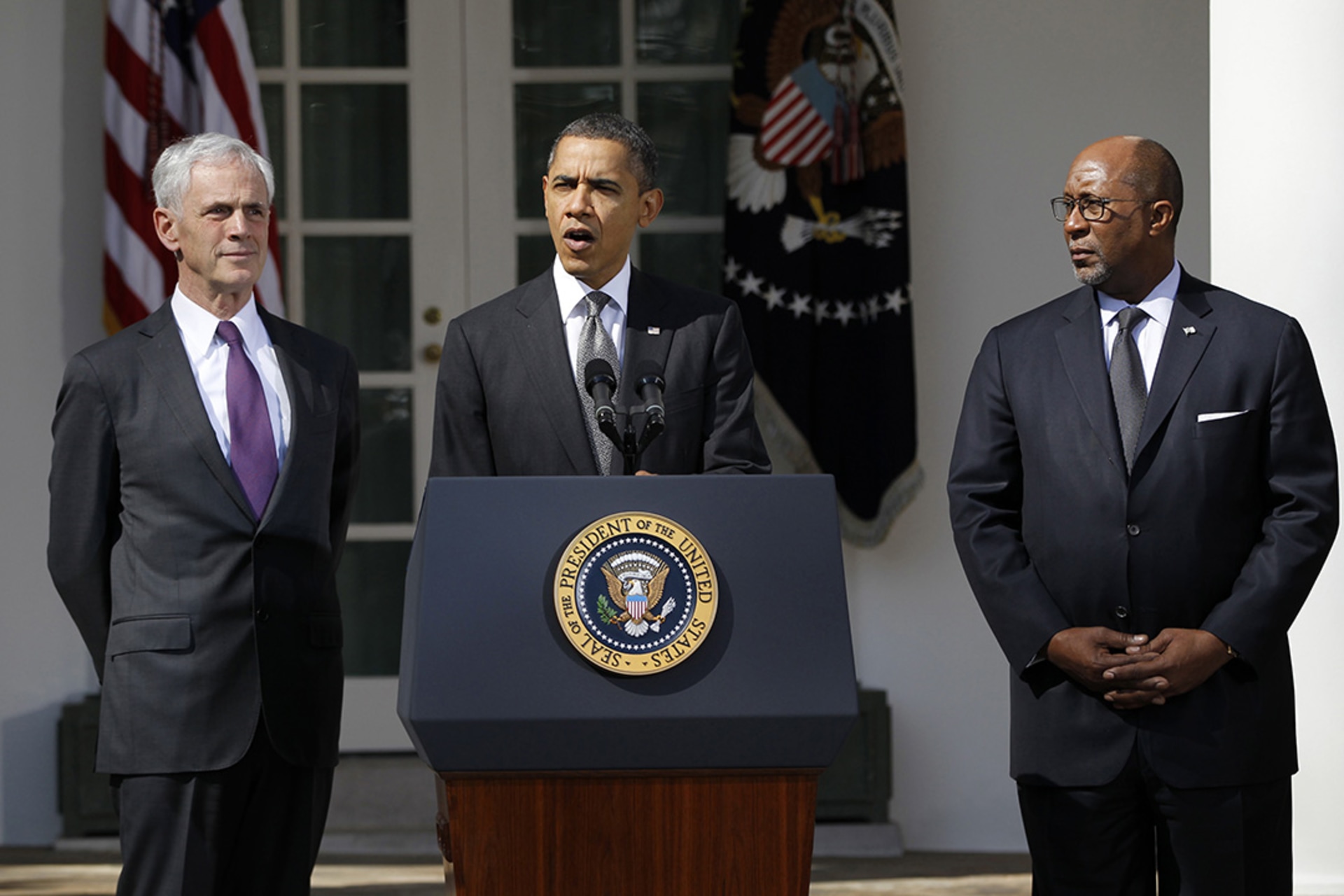 U.S. President Barack Obama announces new efforts to enforce U.S. trade rights in China. 
