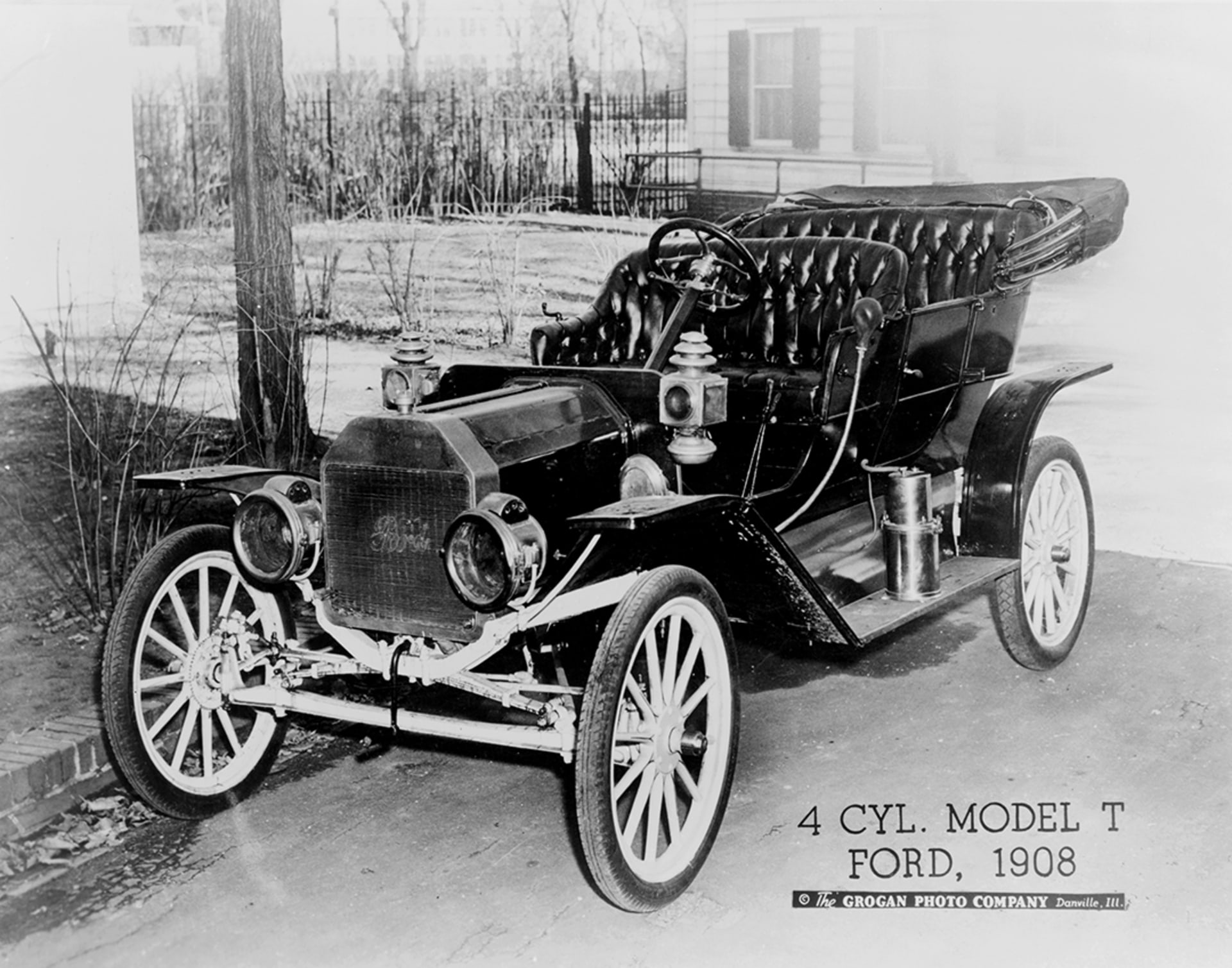 Dubbed by Henry Ford as the “universal car,” more than fifteen million Model Ts are built and sold between 1908 and 1927. 
