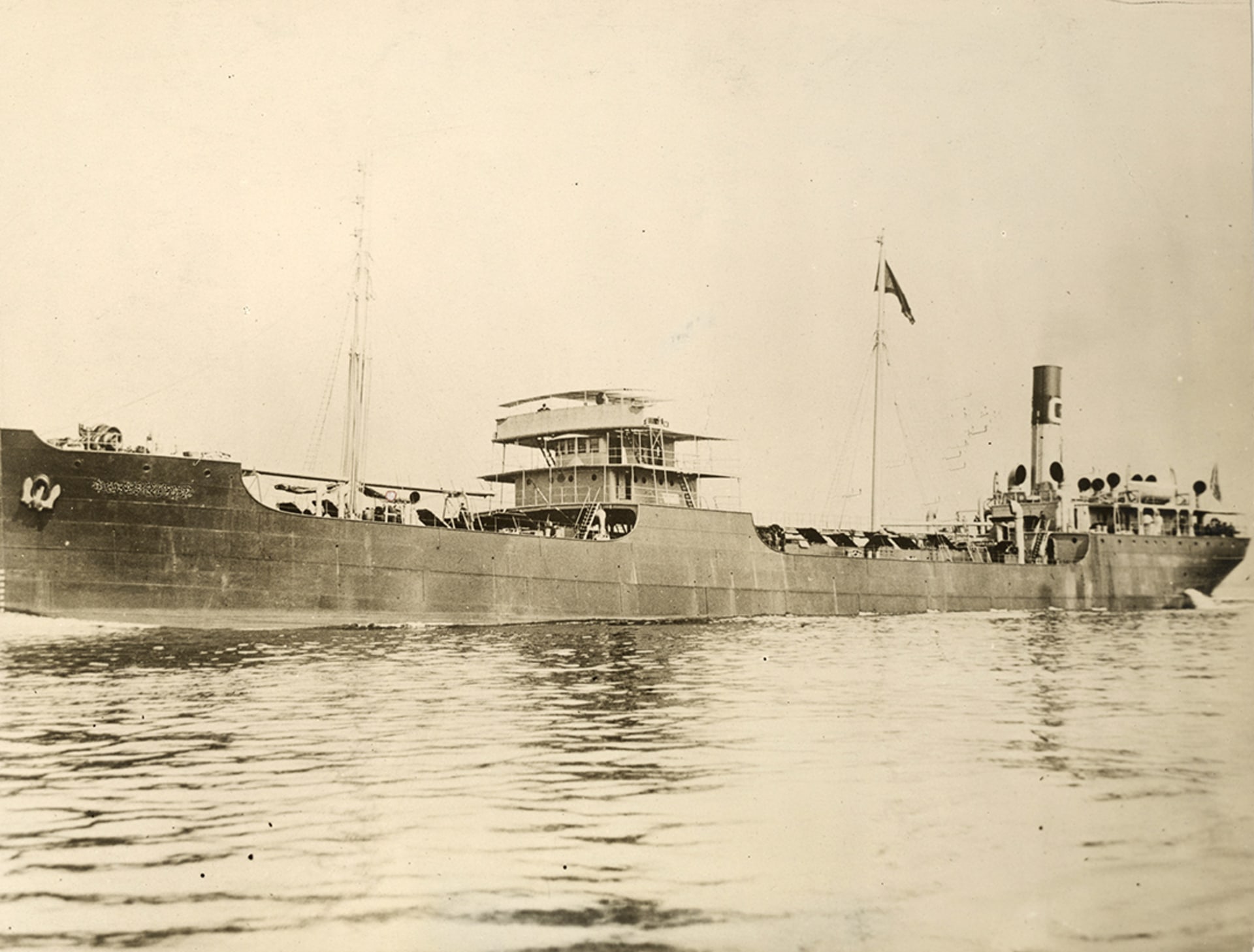 A U.S. oil tanker, the Gulflight, is torpedoed and sunk by German forces in May 1915 before it could complete its delivery of fifty thousand barrels of oil to France. 

