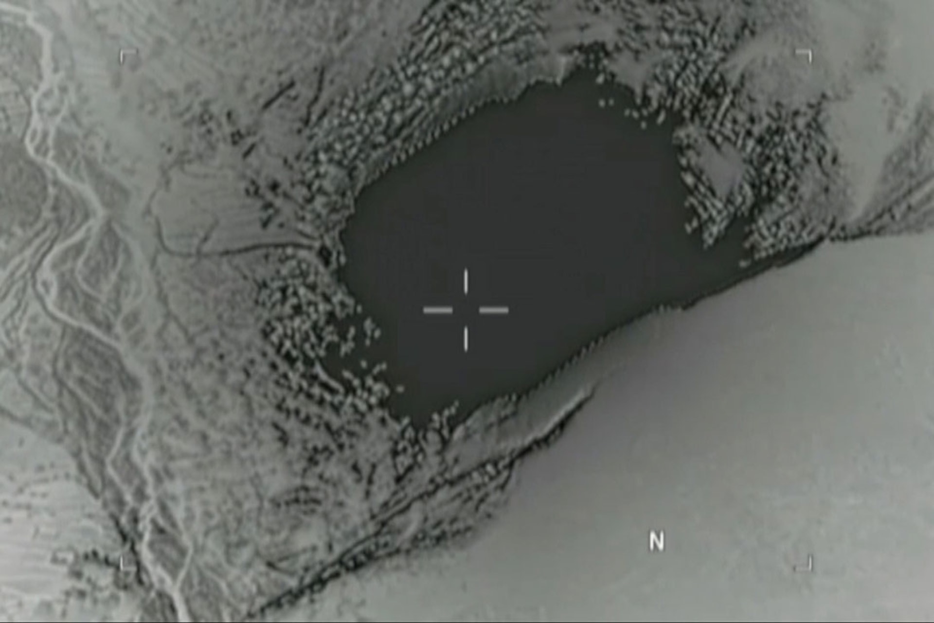 Video released by the U.S. Department of Defense shows the MOAB detonating in Nangarhar Province.
