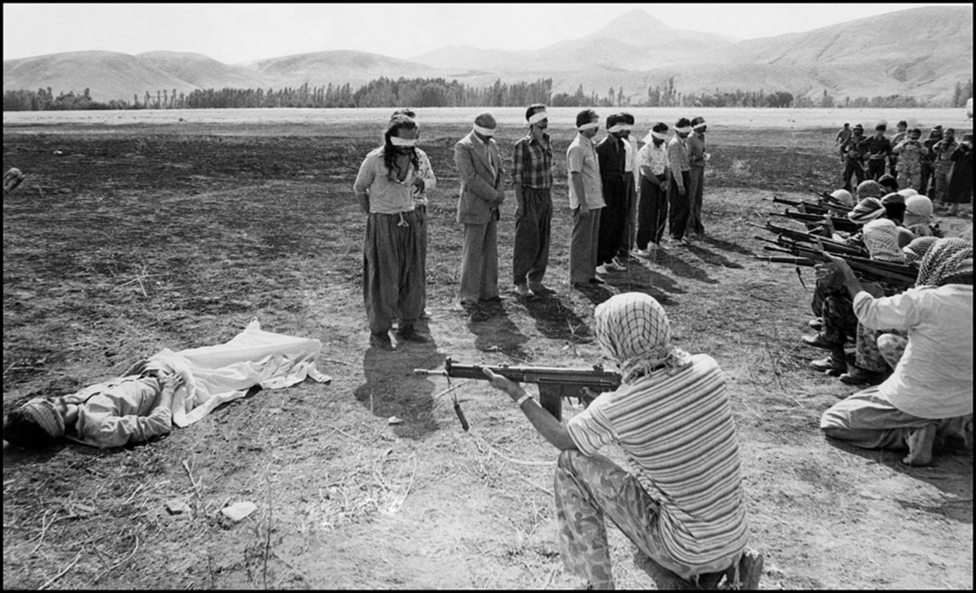 Eleven people are executed in Iran in August 1979, on charges of being “counterrevolutionary.” Nine of the people were Kurdish.