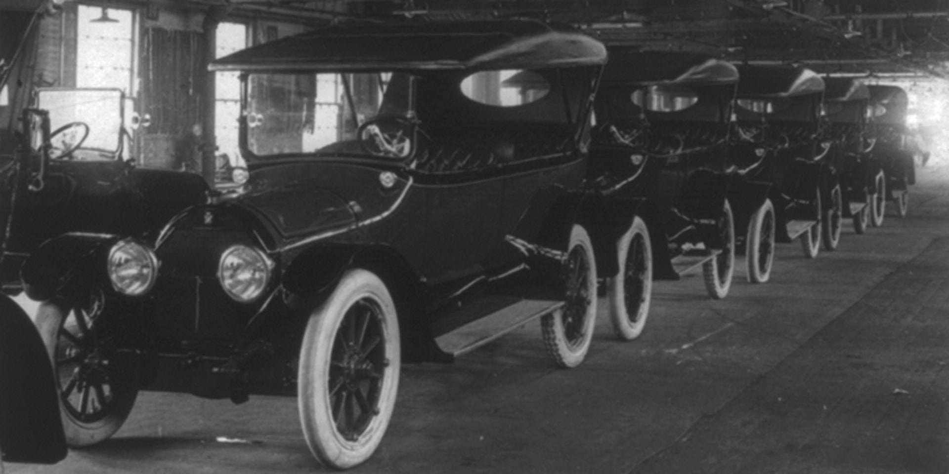 Dubbed by Henry Ford as the ”universal car,” between 1908 and 1927 more than fifteen million Model T's are built and sold.