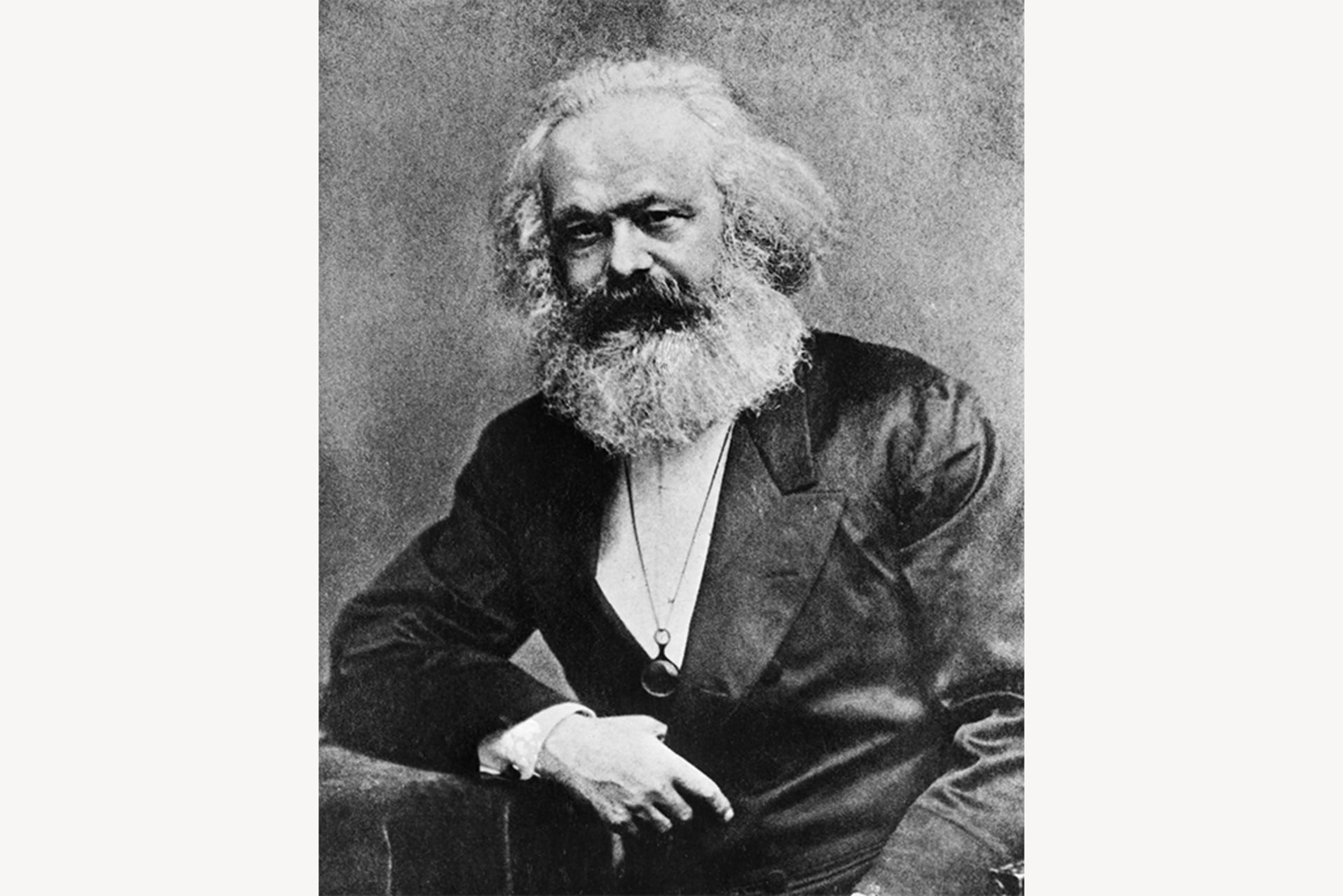 A undated photo of Karl Marx, the German political philosopher.