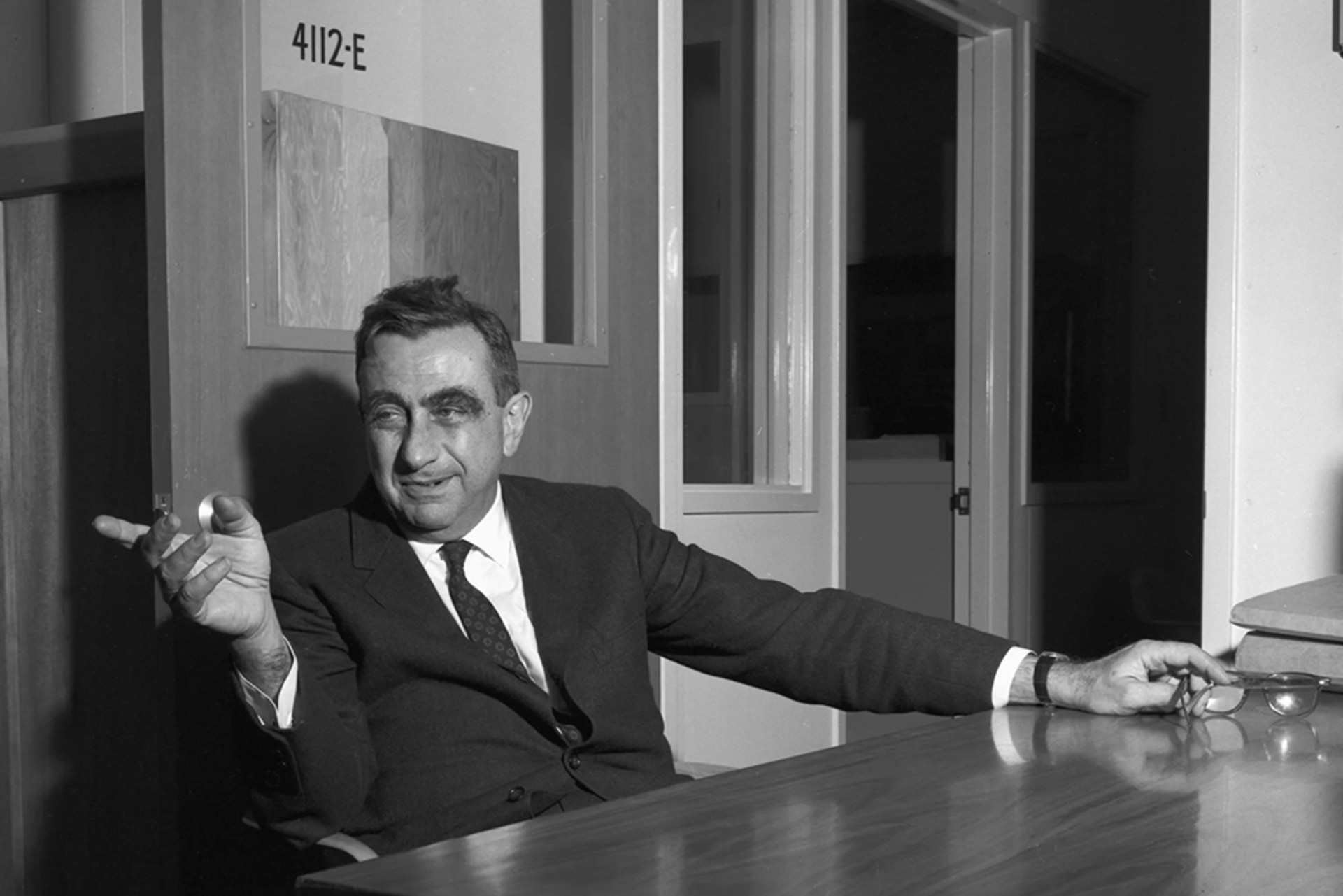 A picture of Dr. Edward Teller in 1962.