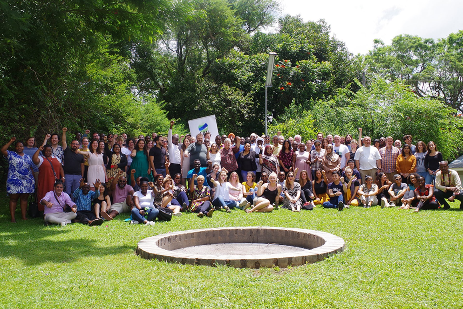 Members and staff of CAN International from all regions of its network pose for a photo at the CAN Annual Strategy Session in Arusha, Tanzania, on February 20 2020.
