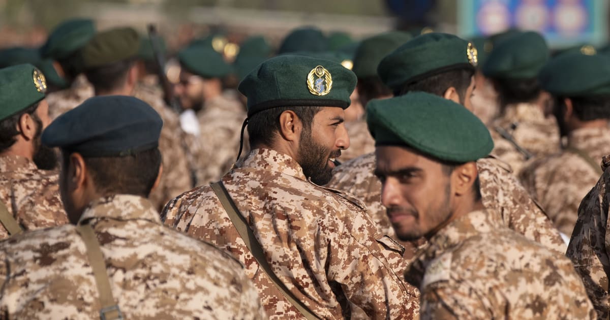 Photograph accompanying Qeshm launches move Hormuz risk from rhetorical to ranged
