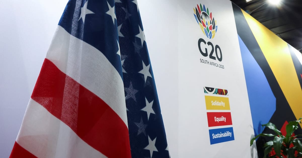 After boycotting the 2025 G20 Summit in Johannesburg, the United States sets out a narrow agenda for the 2026 meeting in Miami—and a change in lineup.
Originally published at The Council of Councils