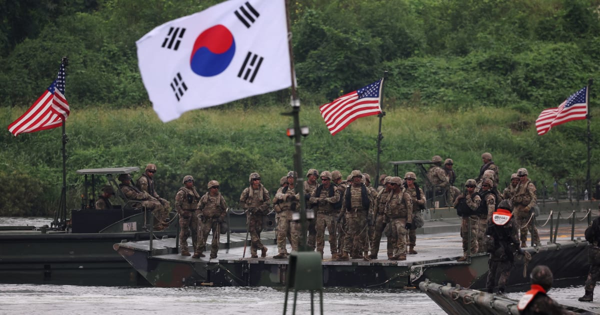 Photo: Council on Foreign Relations US and South Korea End Drills Early as North Korea Fires Missiles