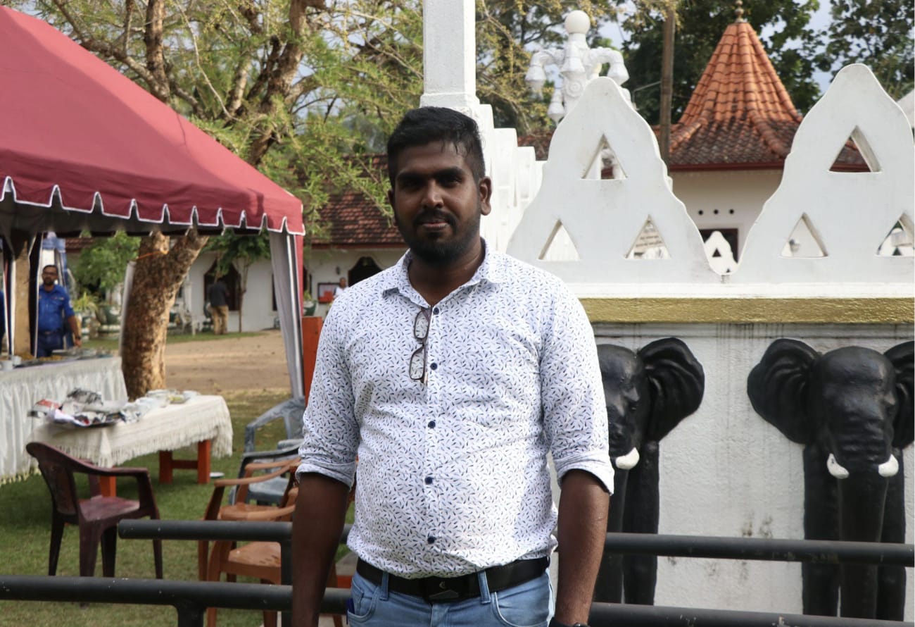 Devarajan Sivagnana Sundaram is the Colombo Friend-in-Need Society's only prosthetist.