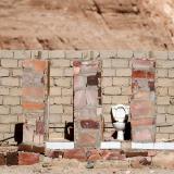 A toilet is seen in Taba Protectorate Area at the new road to Saint Catherine, in the Sinai Peninsula, south of Cairo, Egypt, on December 12, 2018