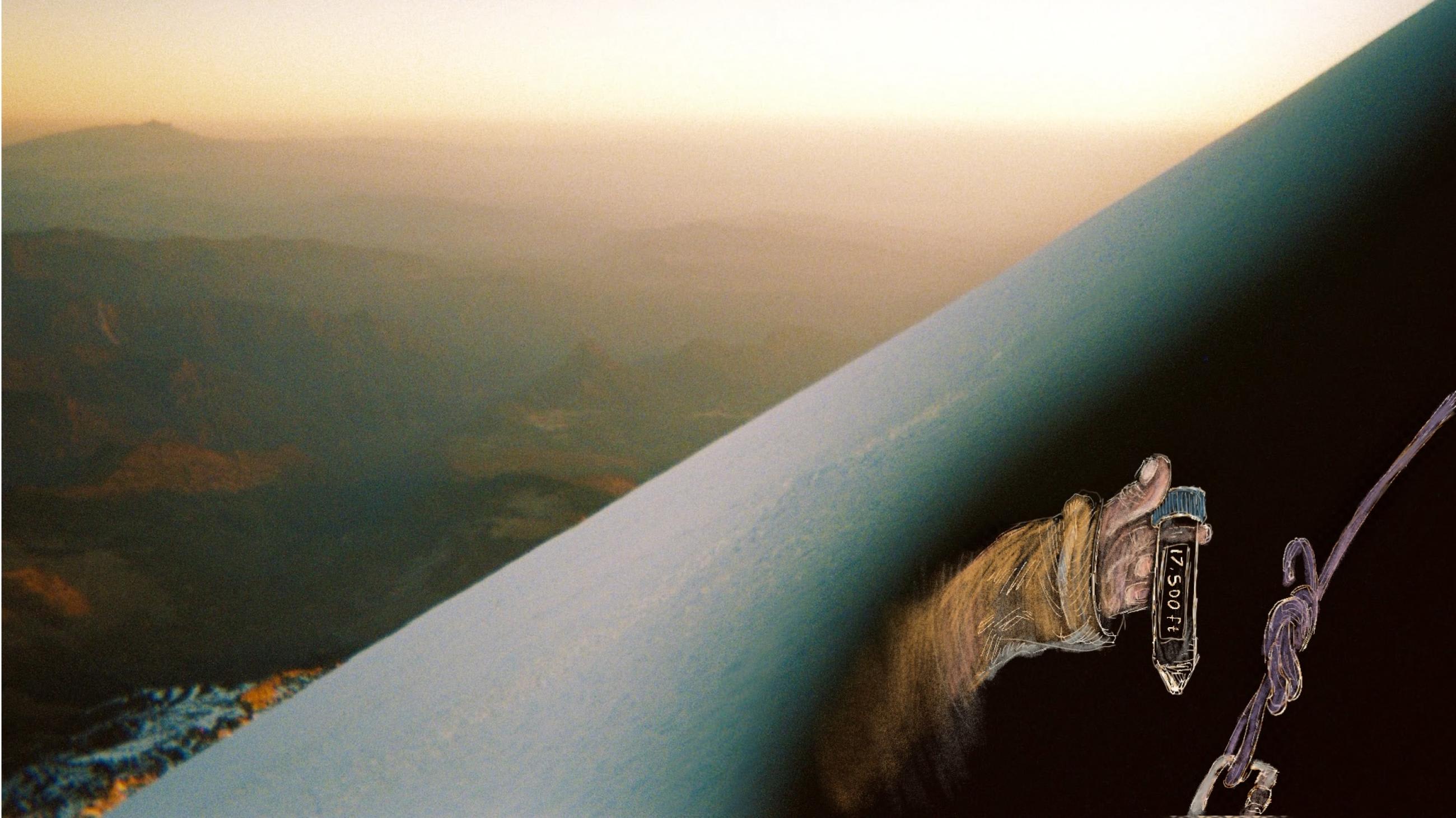 "On the Glacier," an illustration by William McCarthy