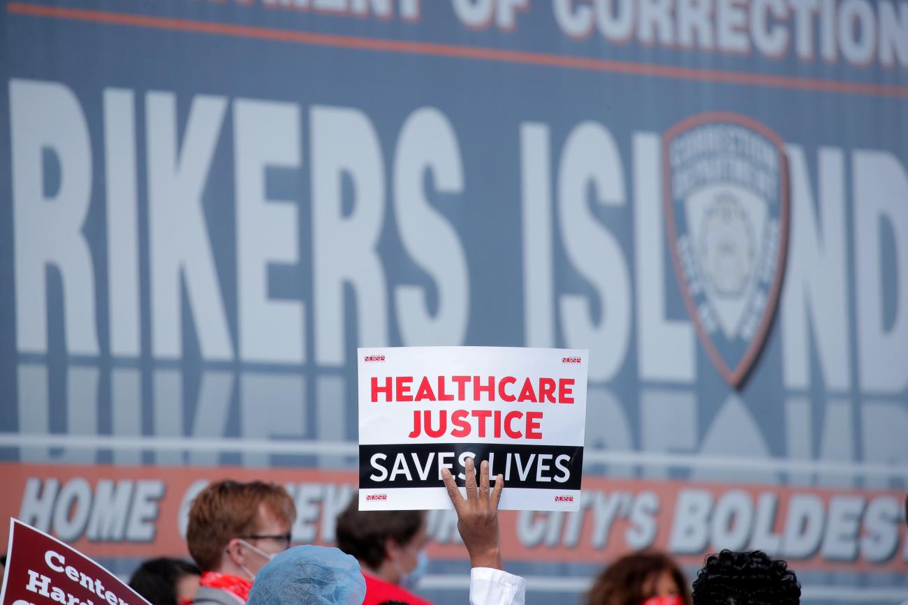 surrounding waterway hasn't protected the men and women detained on New York City's Rikers Island, which has recorded thousands of coronavirus cases, and where disregard for physical distancing measures and failure to distribute masks contributed to the deaths of several inmates, according to a recent watchdog report.