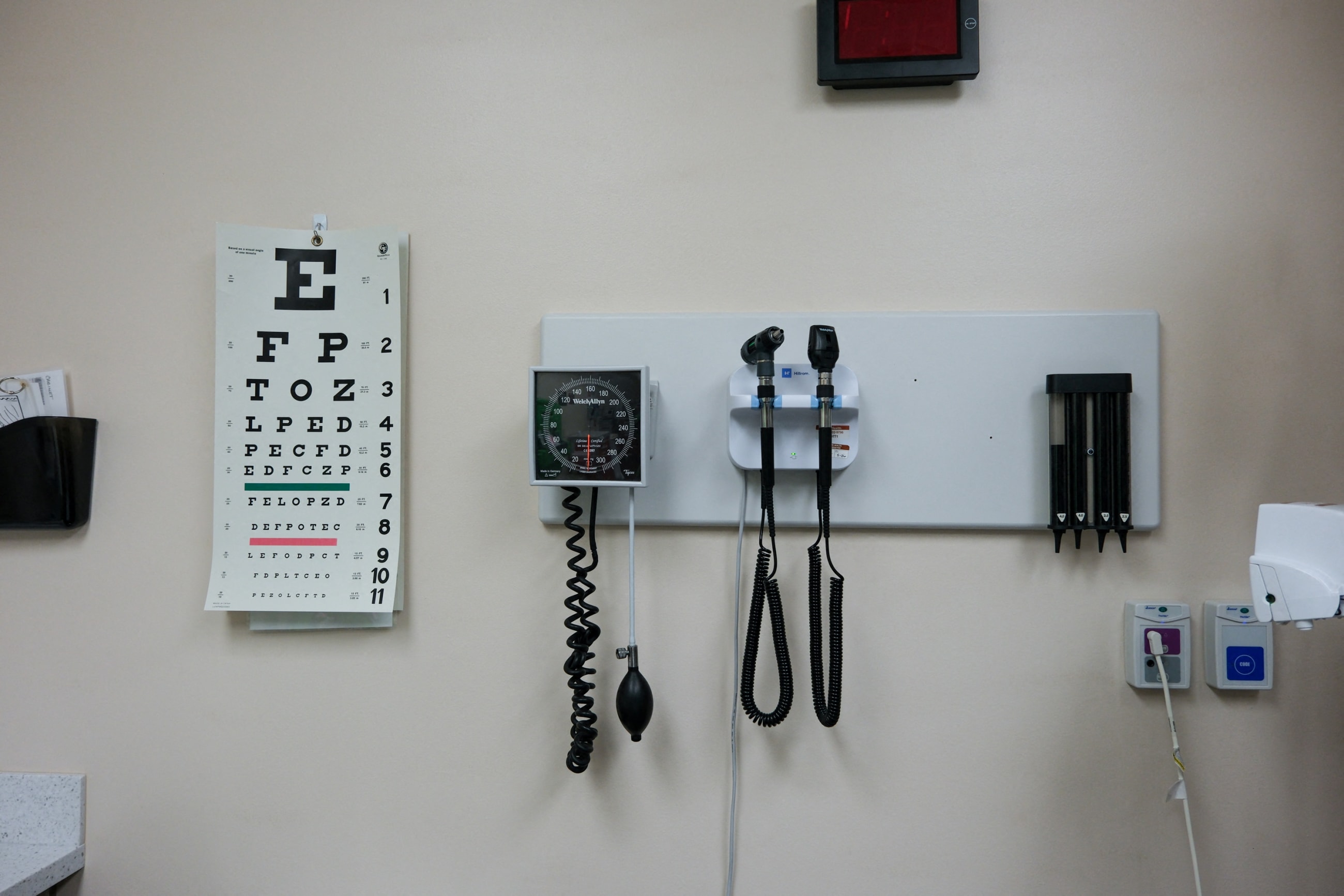 An emergency room in Coffey County Hospital is seen, in Burlington, Kansas, on February 19, 2026.