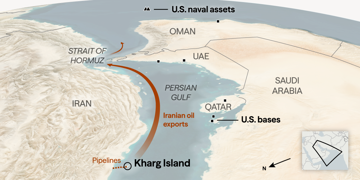 Trump Walks Back Threat to Strike a Critical Iranian Oil