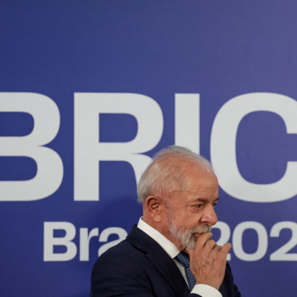 <p>Brazil’s President Luiz Inacio Lula da Silva listens at the BRICS Summit in Rio de Janeiro, Brazil on July 7, 2025. </p>
